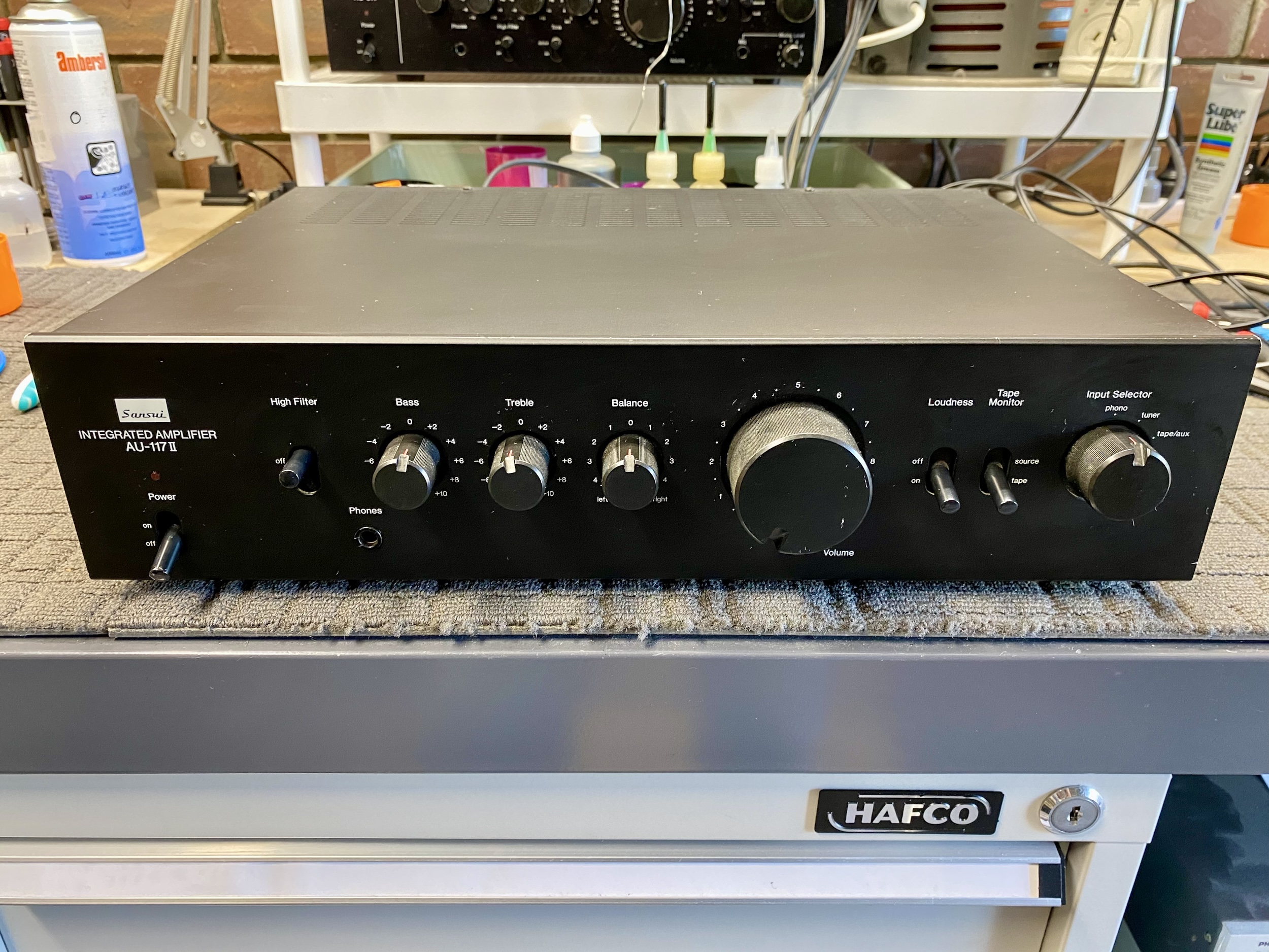 Baby Amplifiers: Sansui AU-101 4 Sansui AU-117