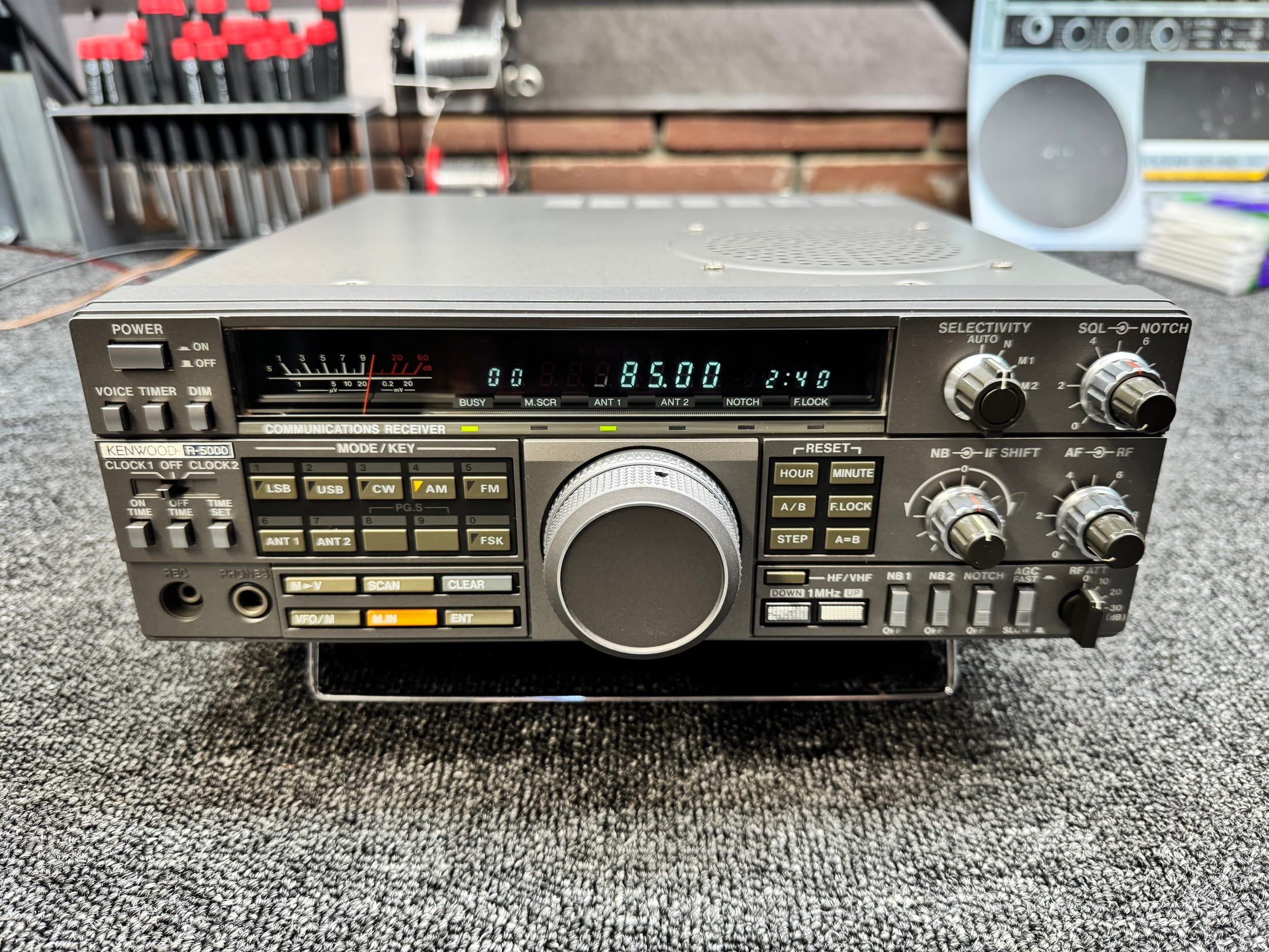 Amazing Kenwood R-5000 Shortwave Receiver! 3 Kenwood R-5000