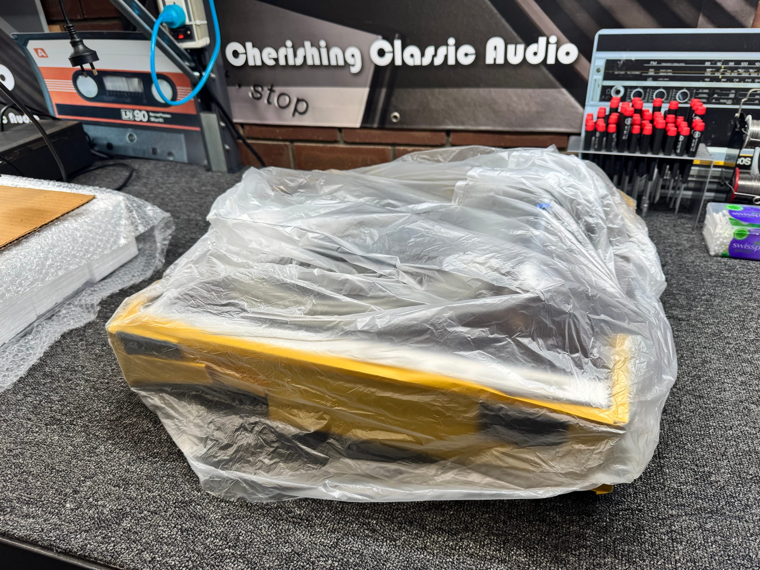 Stunning NOS Sansui XR-Q7 Commission & Repair 39 Sansui XR-Q7
