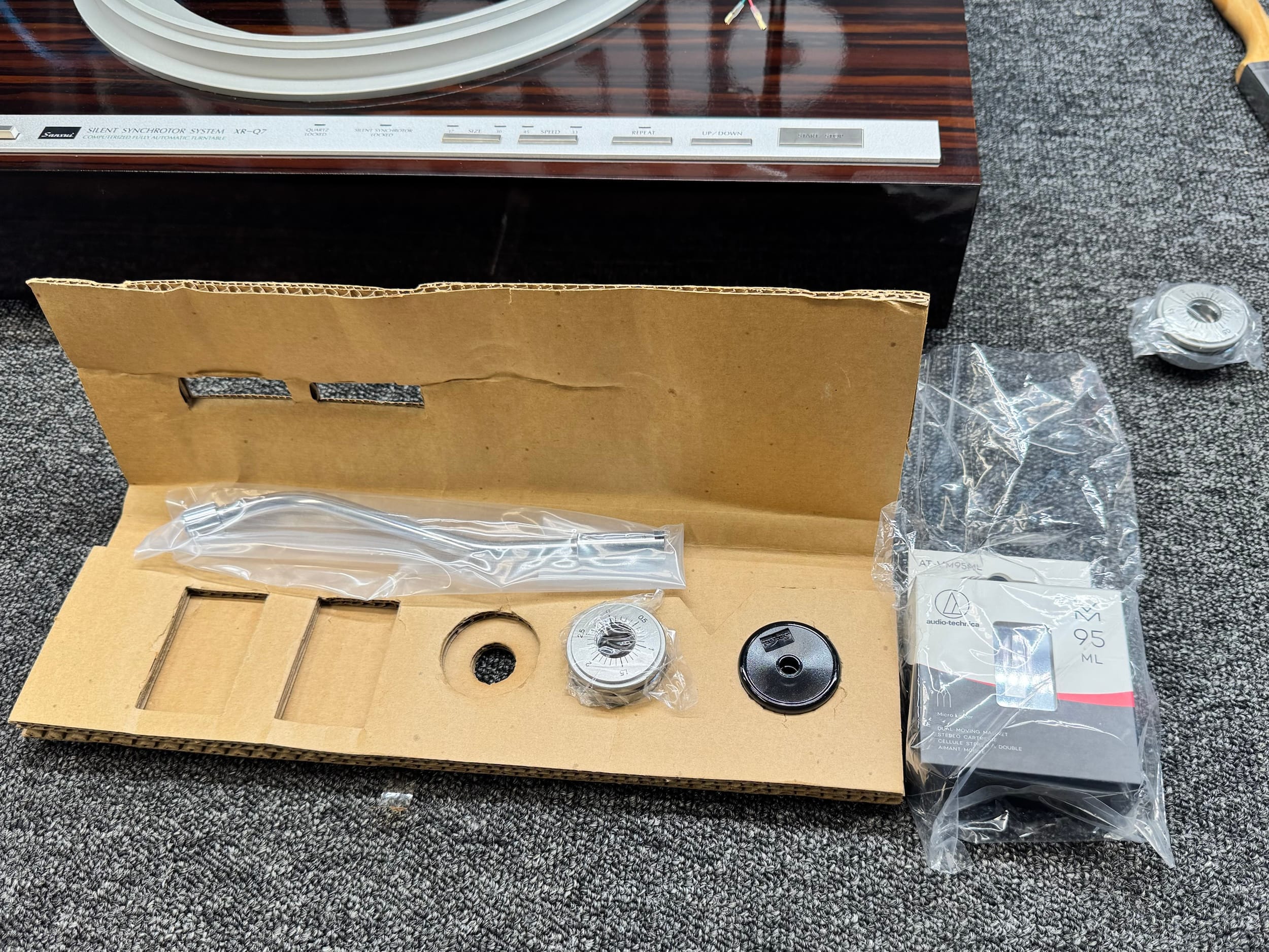 Stunning NOS Sansui XR-Q7 Commission & Repair 41 Sansui XR-Q7