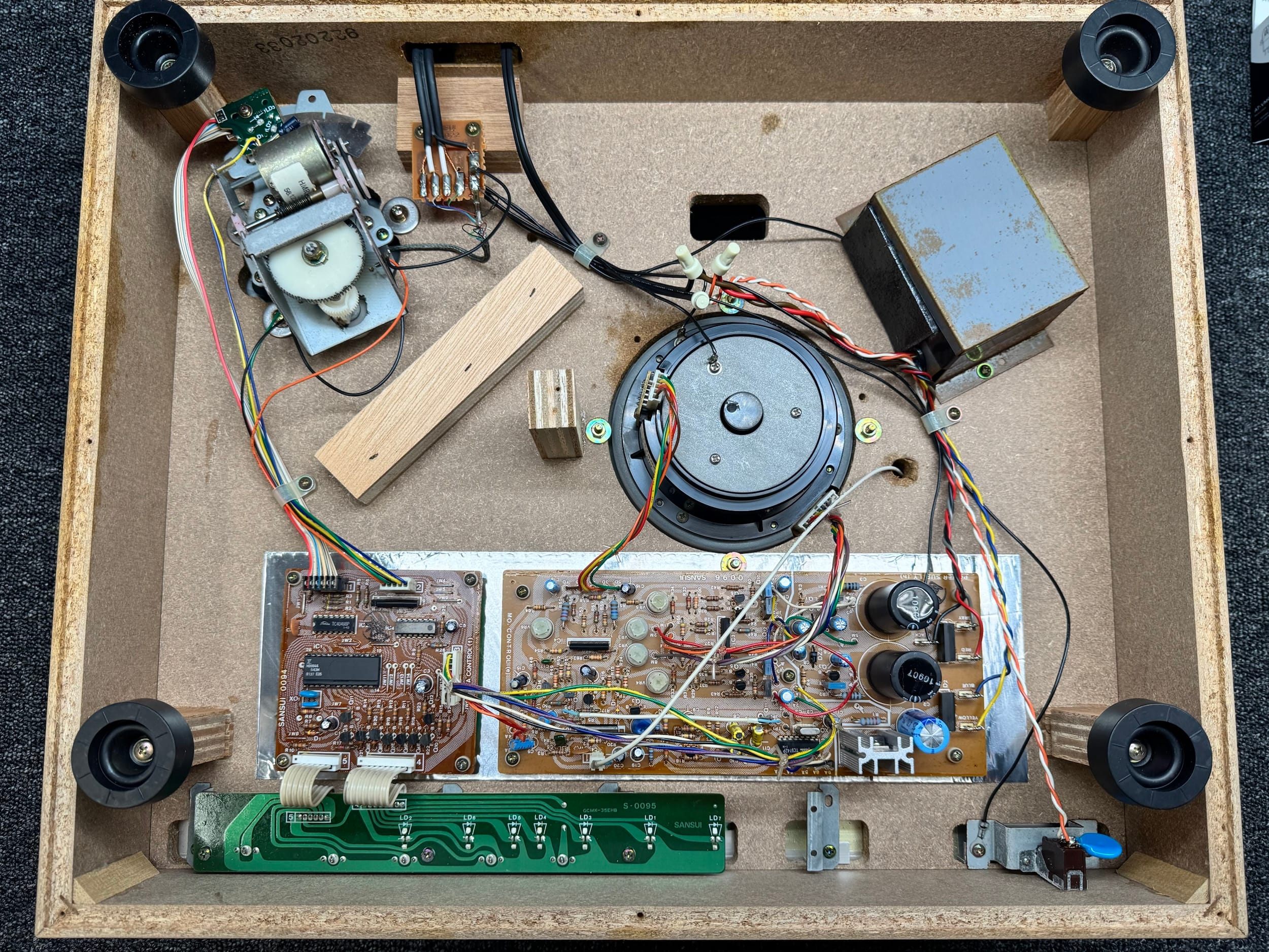 Stunning NOS Sansui XR-Q7 Commission & Repair 46 Sansui XR-Q7