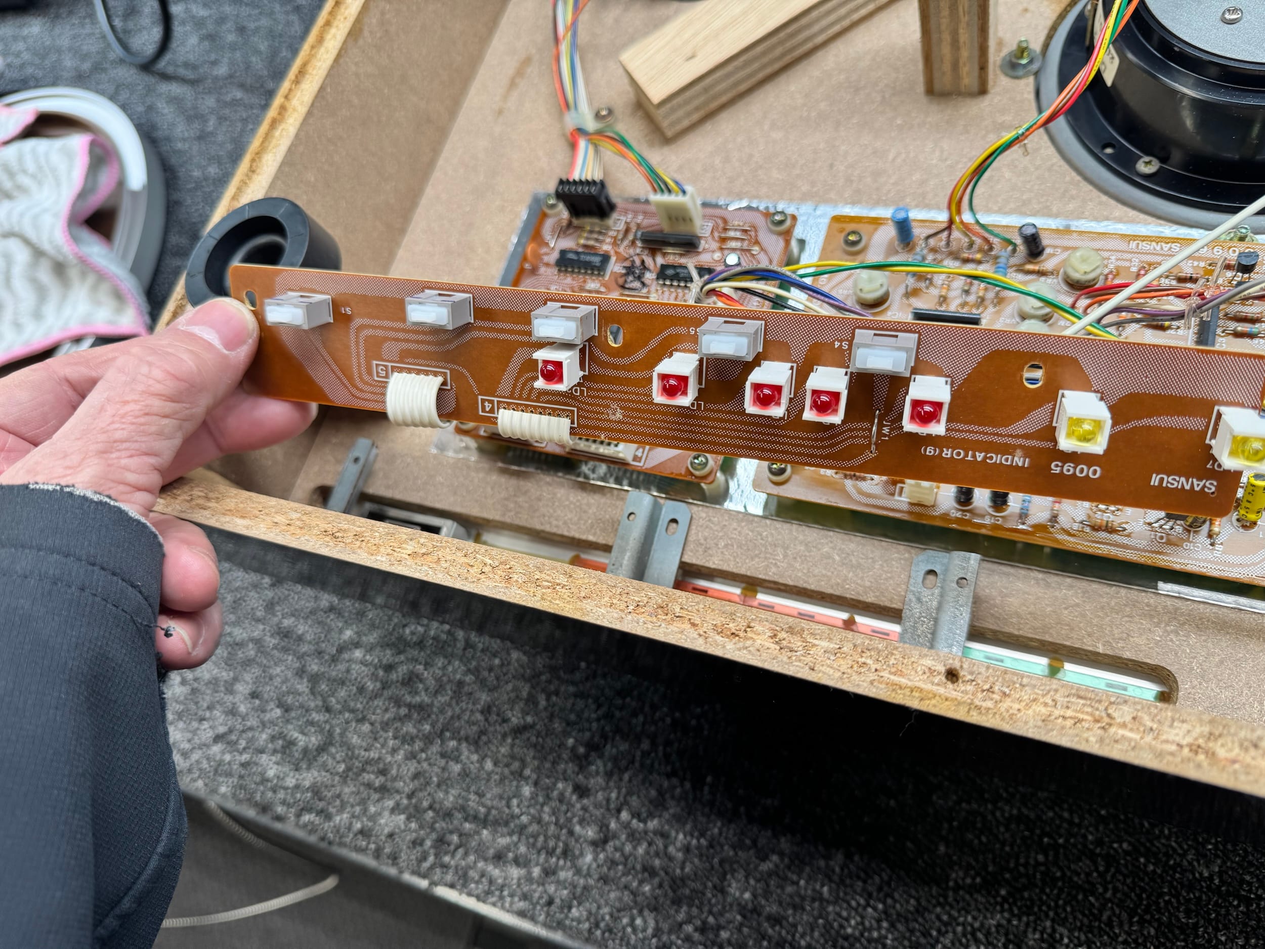 Stunning NOS Sansui XR-Q7 Commission & Repair 48 Sansui XR-Q7