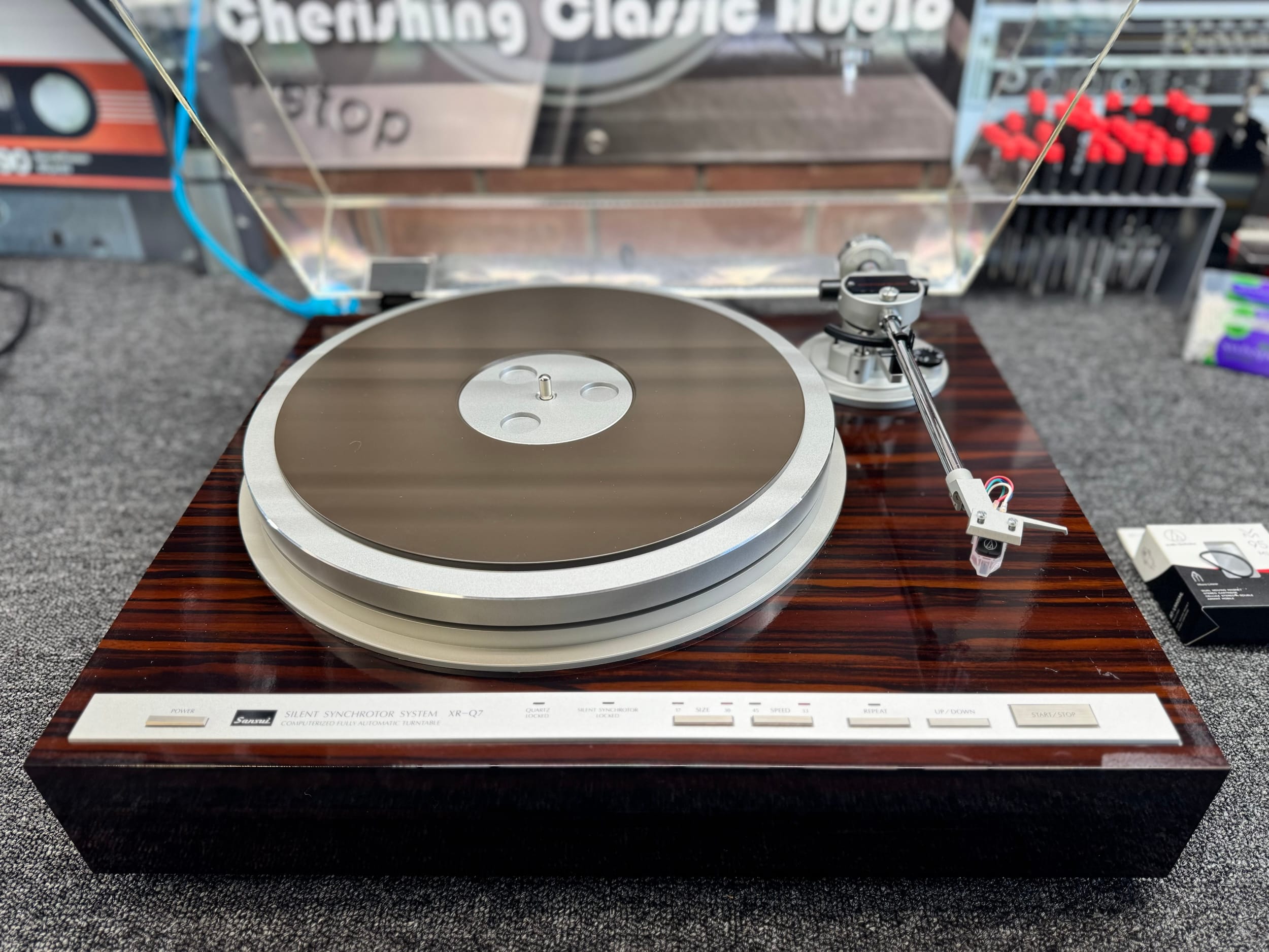 Stunning NOS Sansui XR-Q7 Commission & Repair 53 Sansui XR-Q7