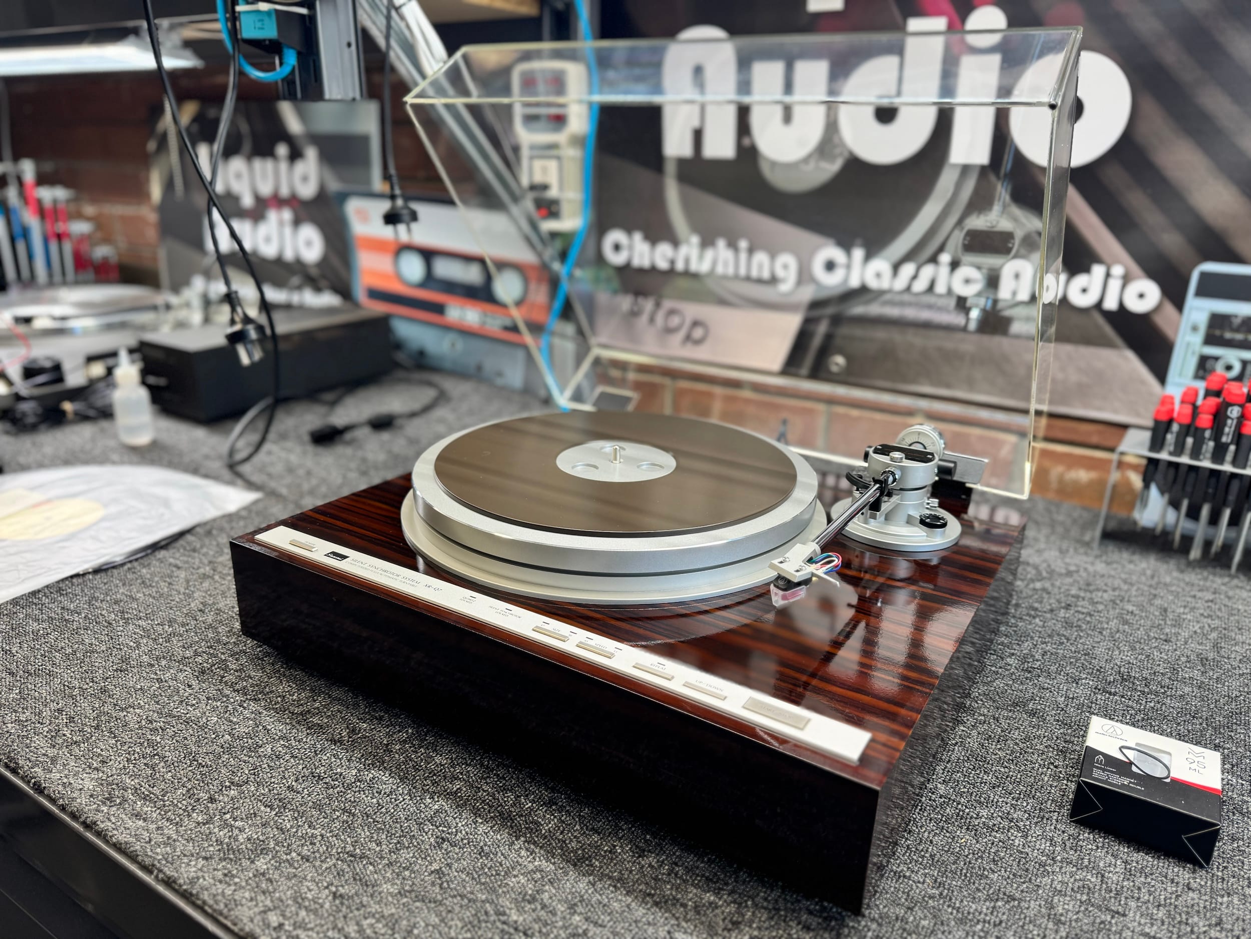 Stunning NOS Sansui XR-Q7 Commission & Repair 54 Sansui XR-Q7