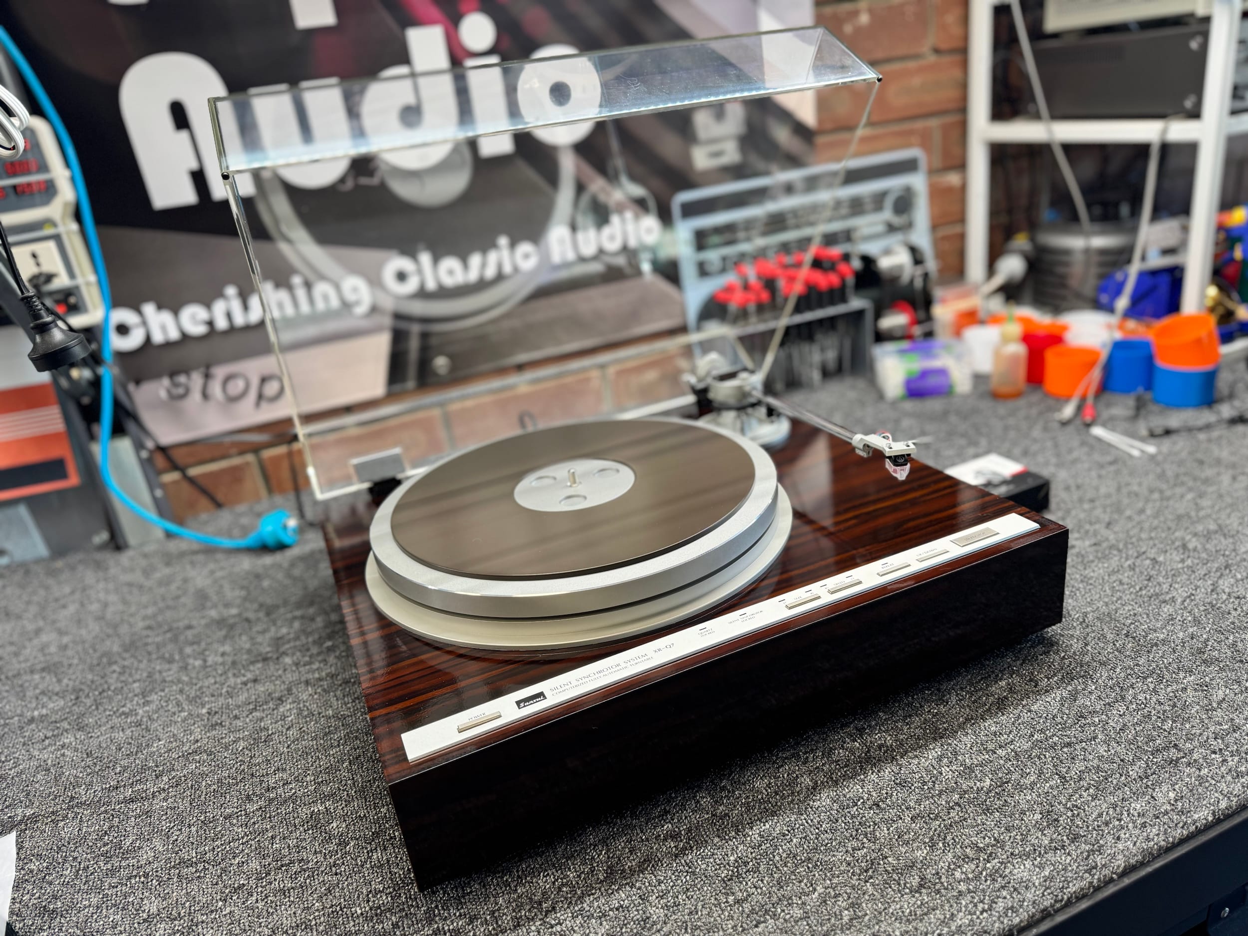 Stunning NOS Sansui XR-Q7 Commission & Repair 56 Sansui XR-Q7