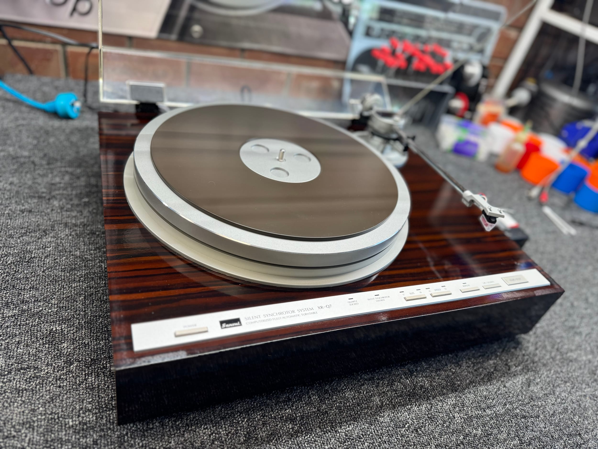 Stunning NOS Sansui XR-Q7 Commission & Repair 58 Sansui XR-Q7