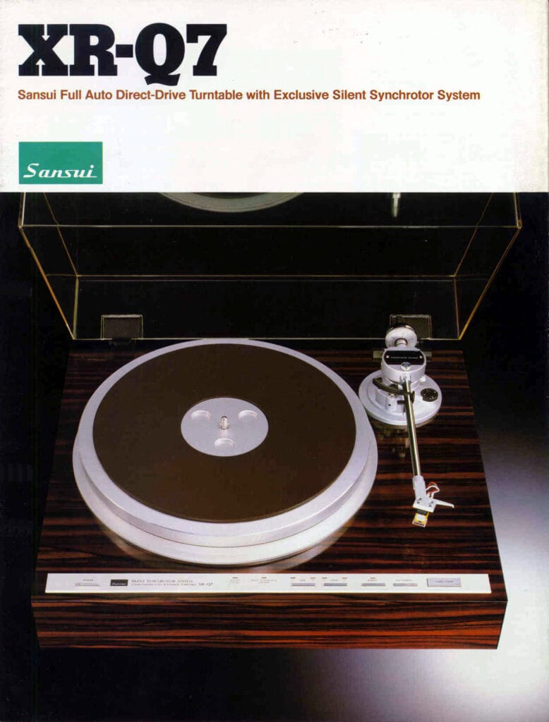 Stunning NOS Sansui XR-Q7 Commission & Repair 5 sansui xr q7