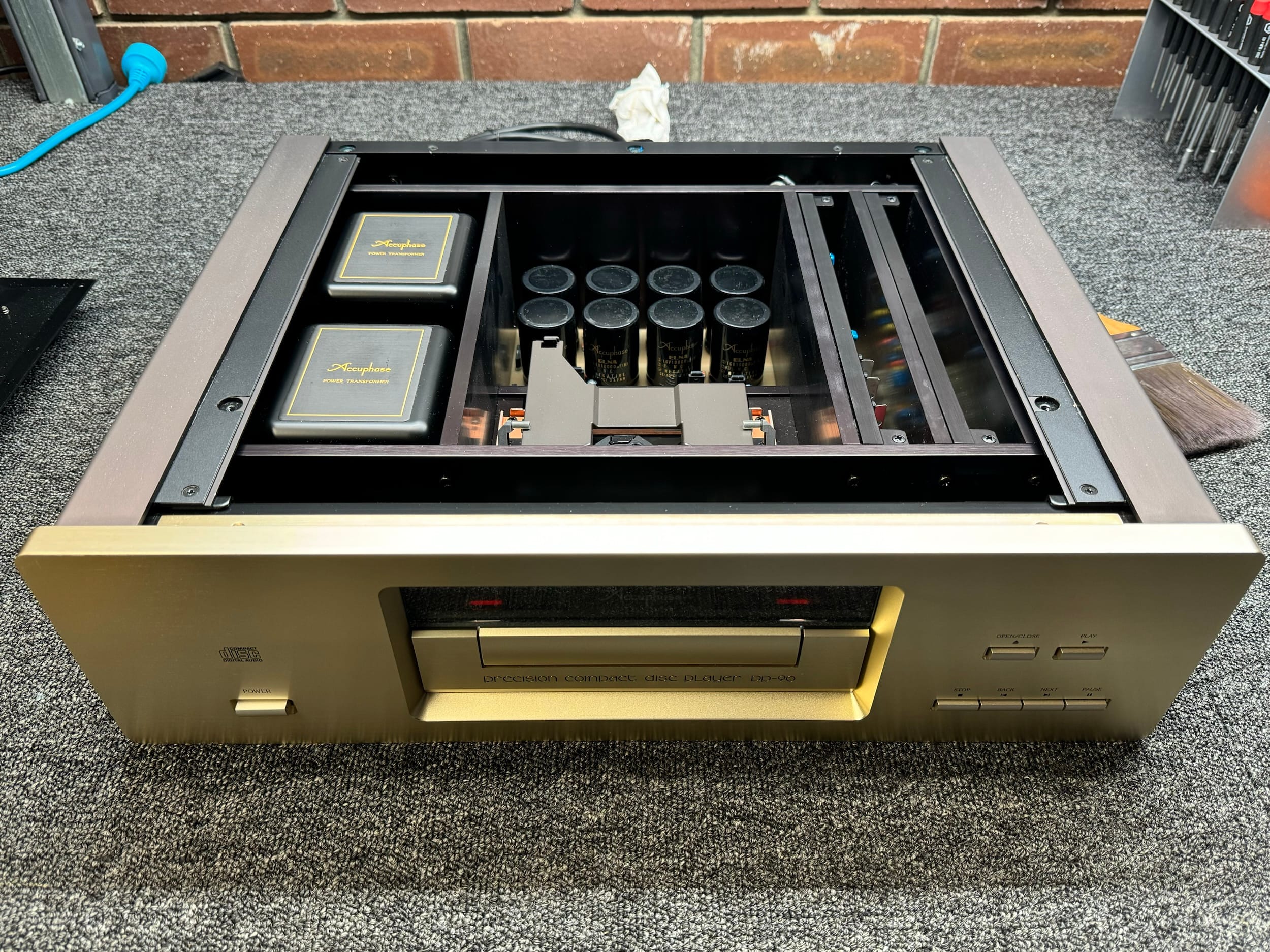 Astonishing Accuphase DP-90 CD Player Repair 7 Accuphase DP-90