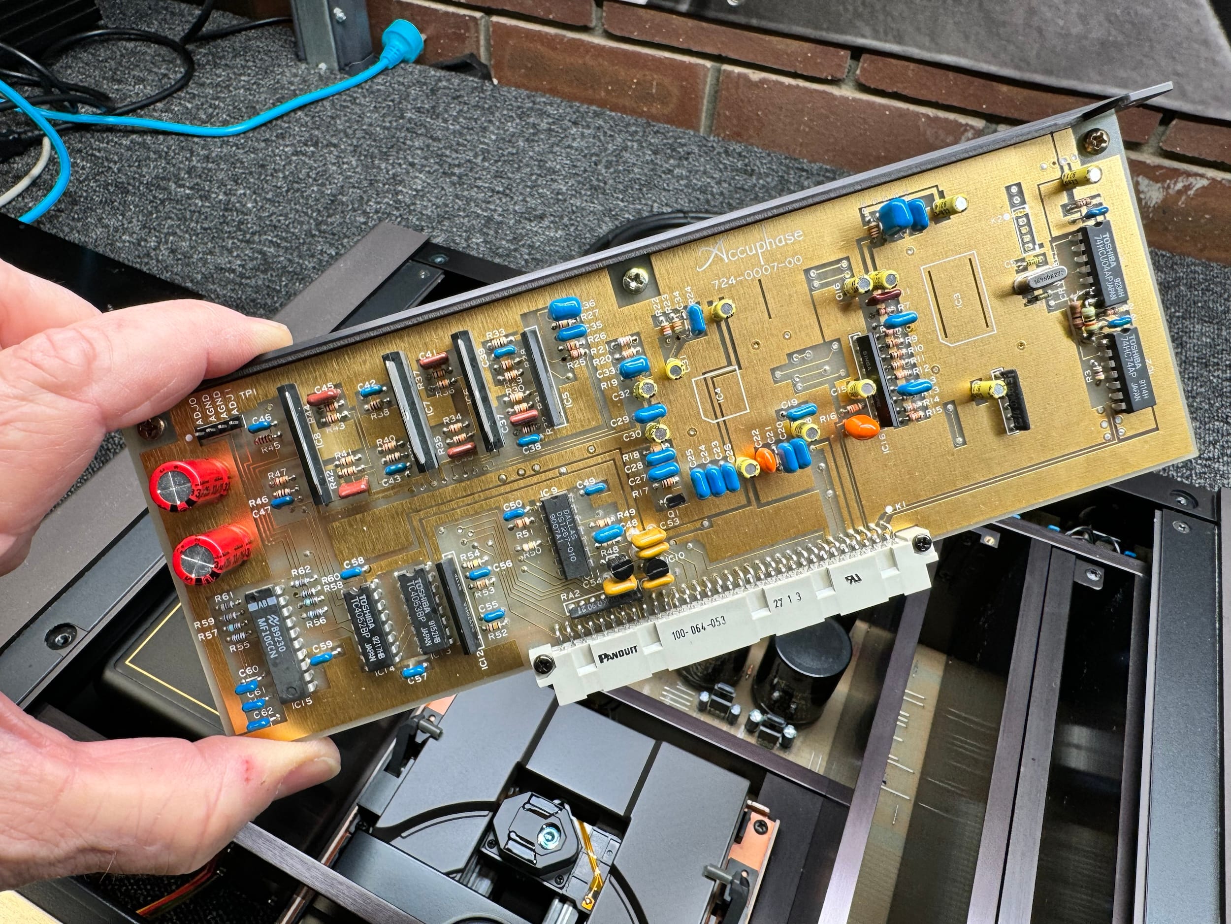 Astonishing Accuphase DP-90 CD Player Repair 9 Accuphase DP-90