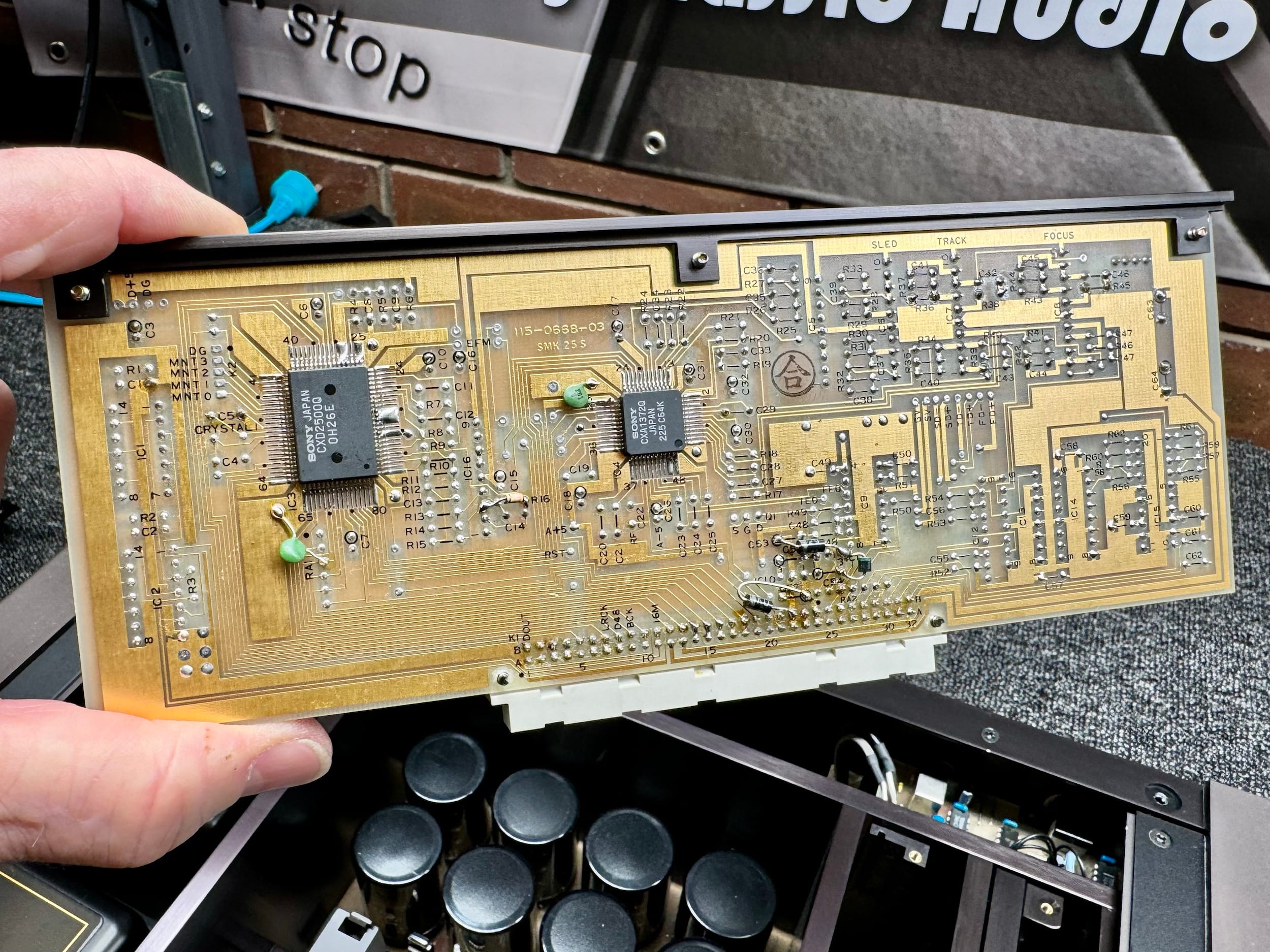 Astonishing Accuphase DP-90 CD Player Repair 12 Accuphase DP-90
