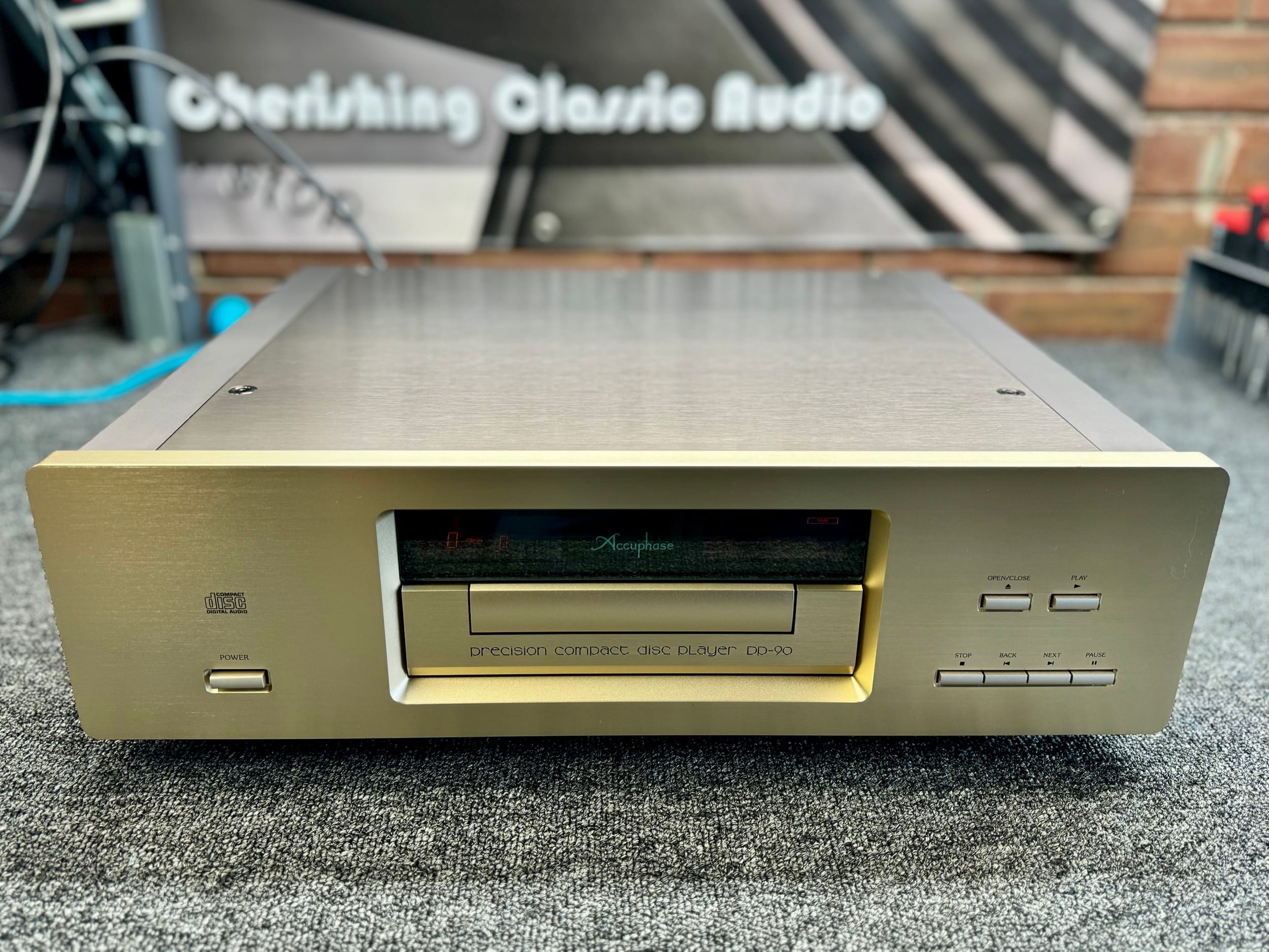 Astonishing Accuphase DP-90 CD Player Repair 22 Accuphase DP-90