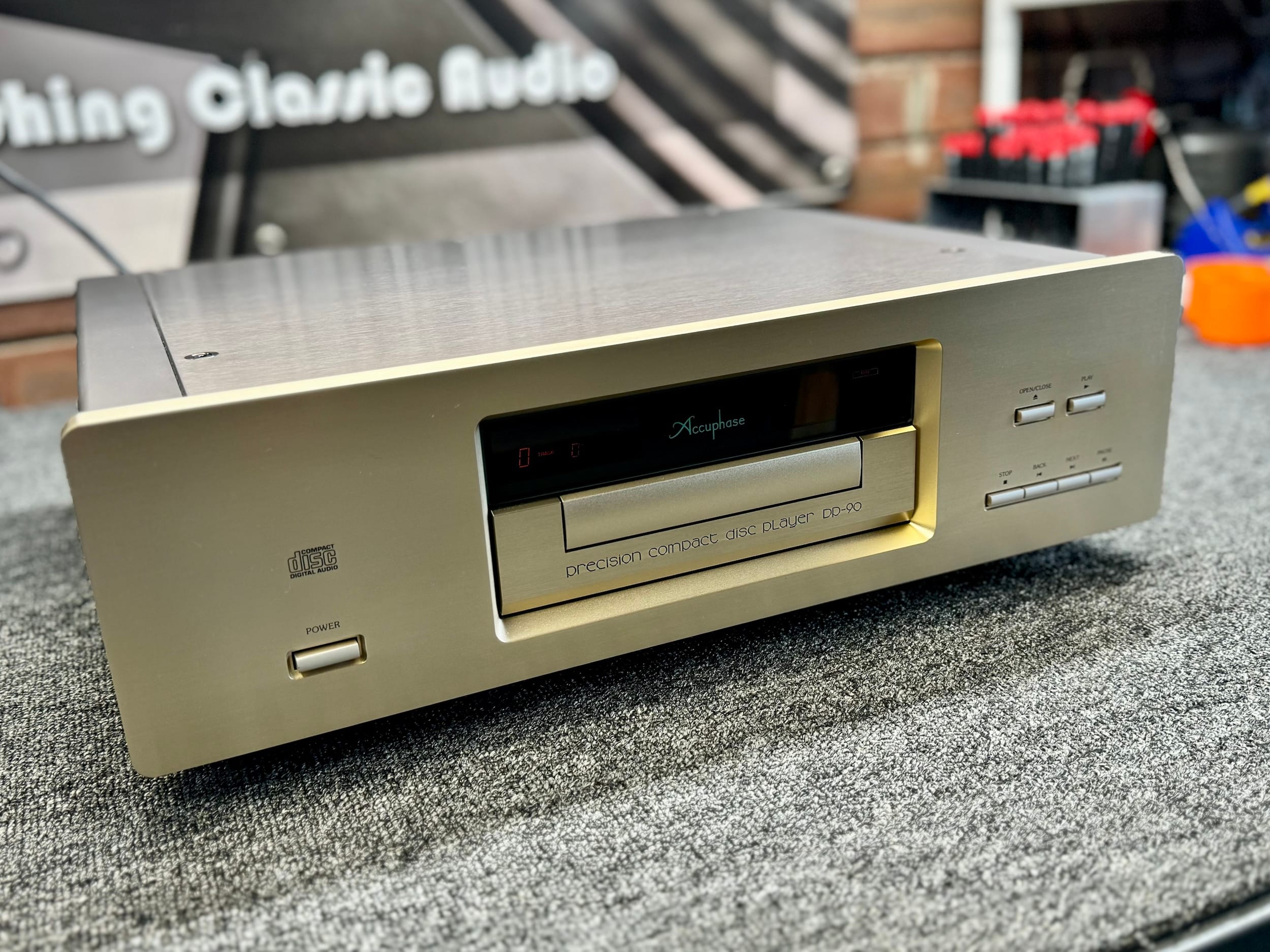 Astonishing Accuphase DP-90 CD Player Repair 26 Accuphase DP-90