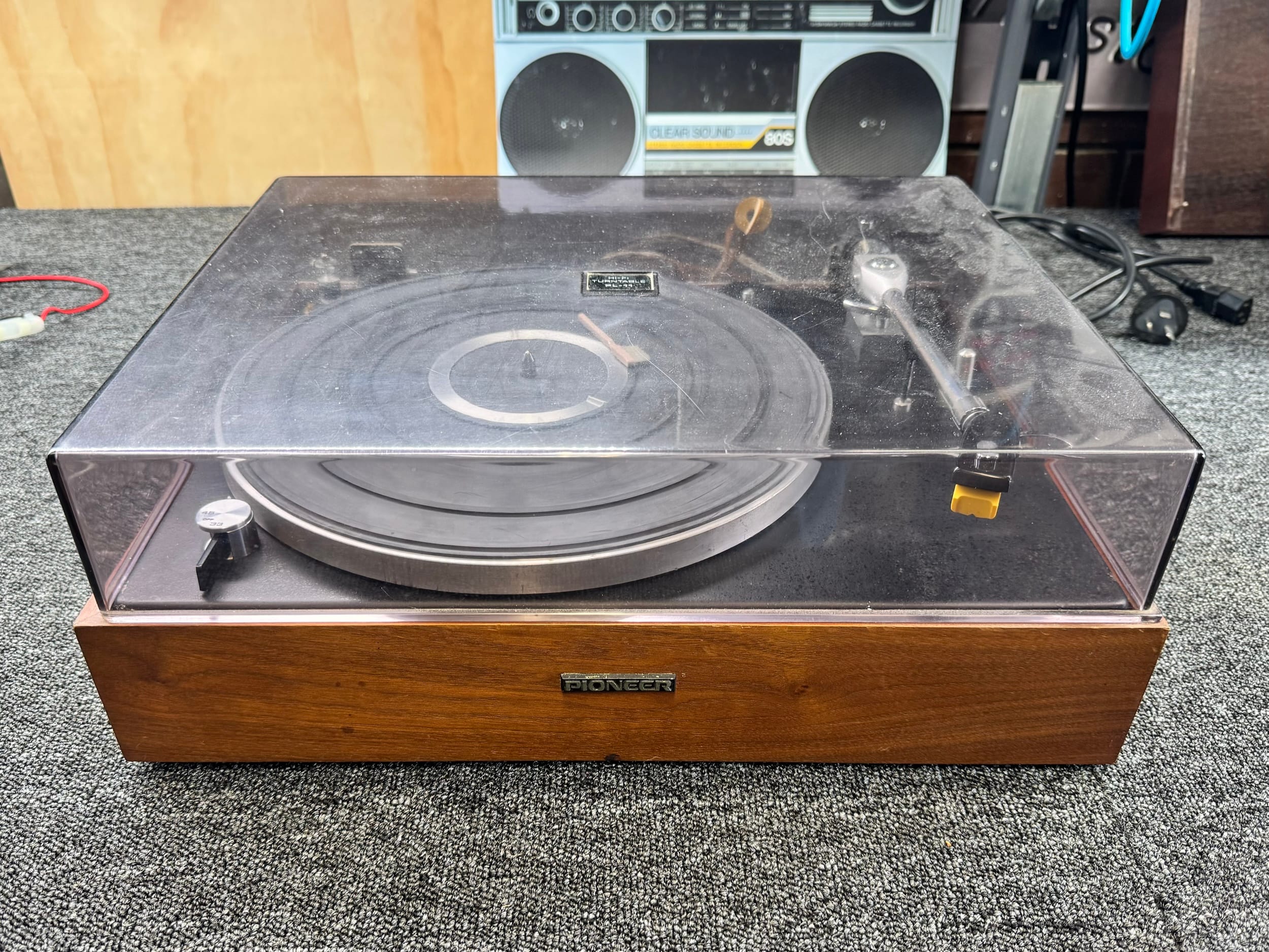 Lovely Pioneer PL-11 Turntable Repair 3 Pioneer PL-11