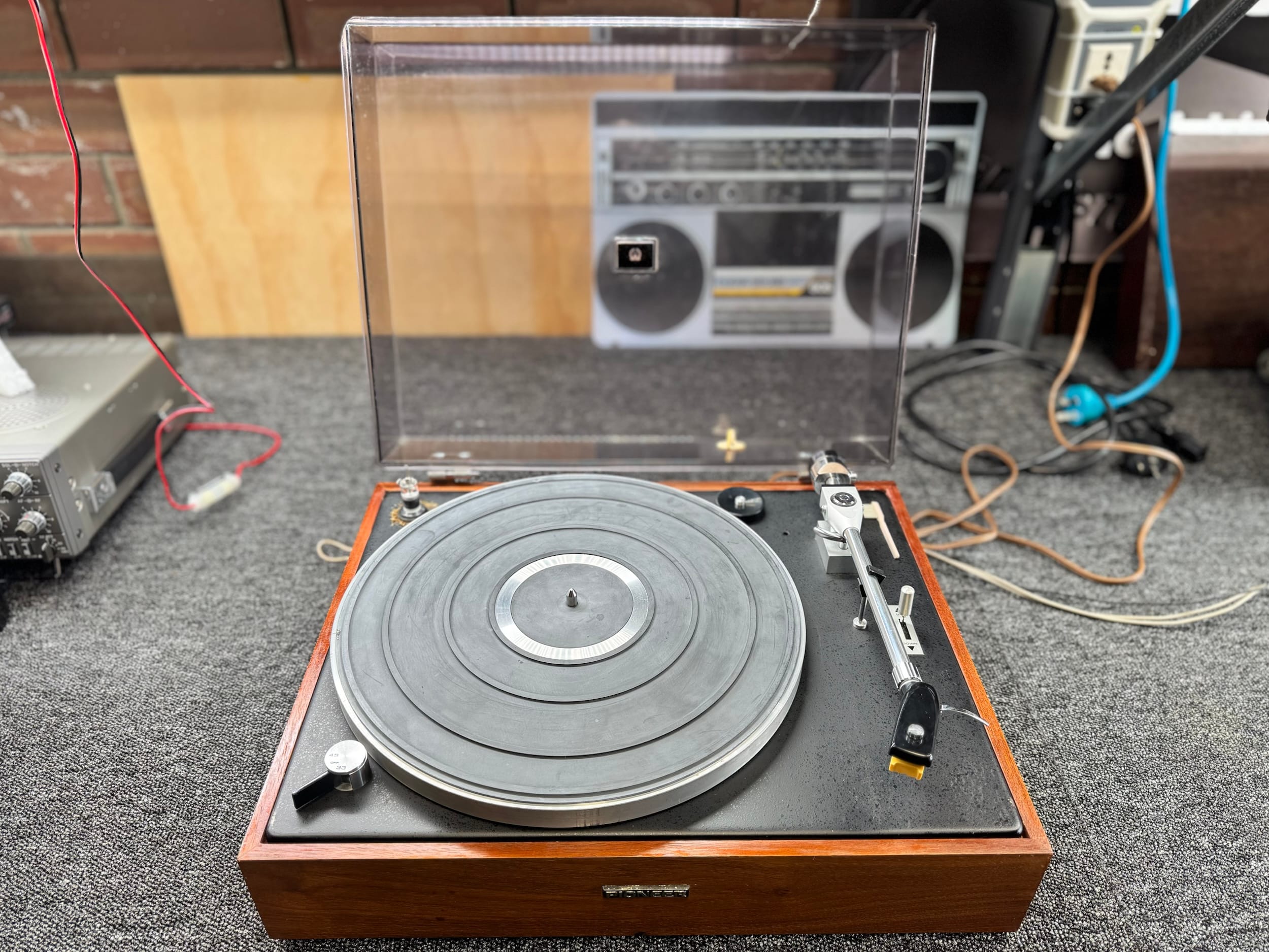 Lovely Pioneer PL-11 Turntable Repair 18 Pioneer PL-11