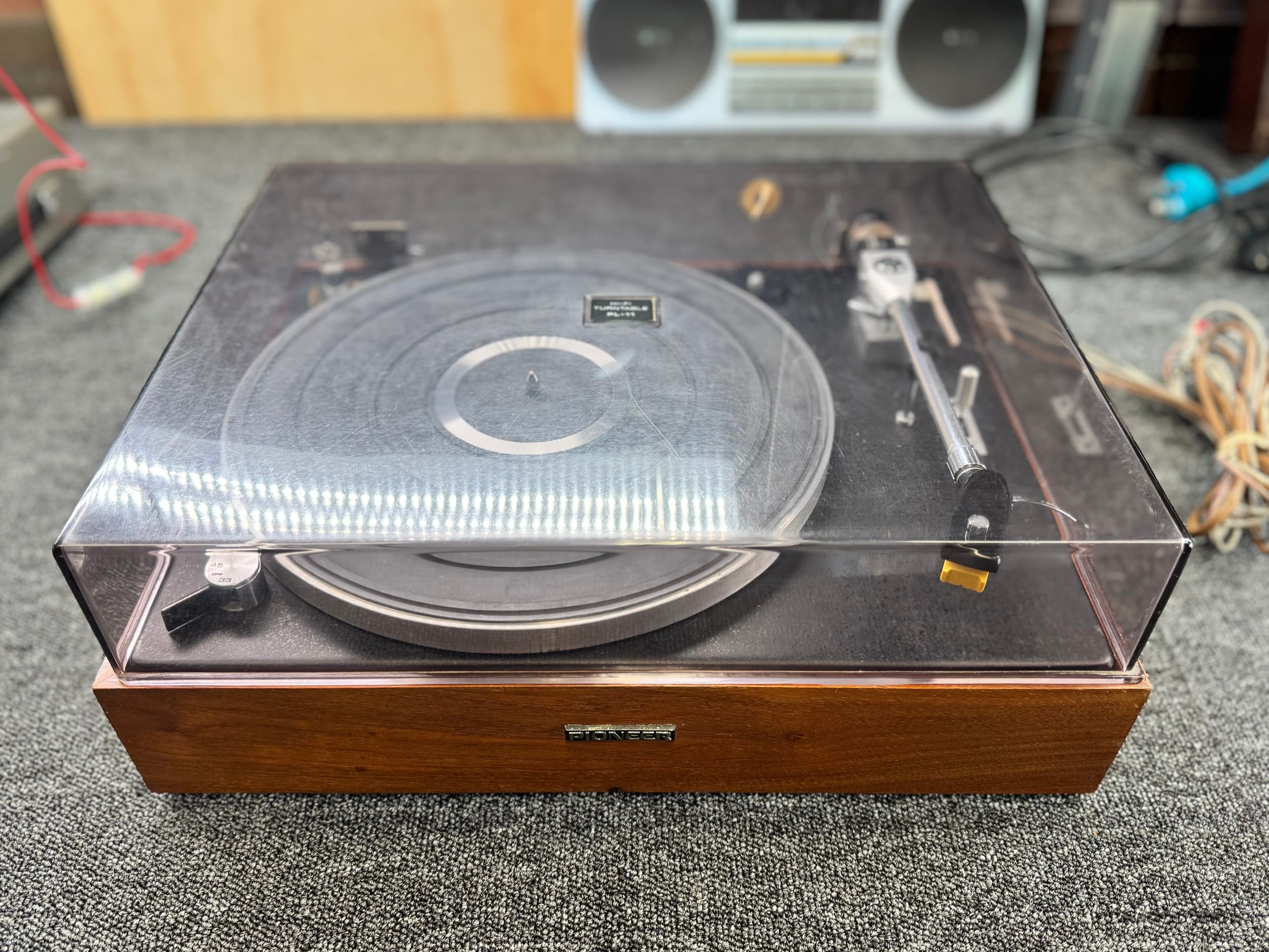 Lovely Pioneer PL-11 Turntable Repair 23 Pioneer PL-11