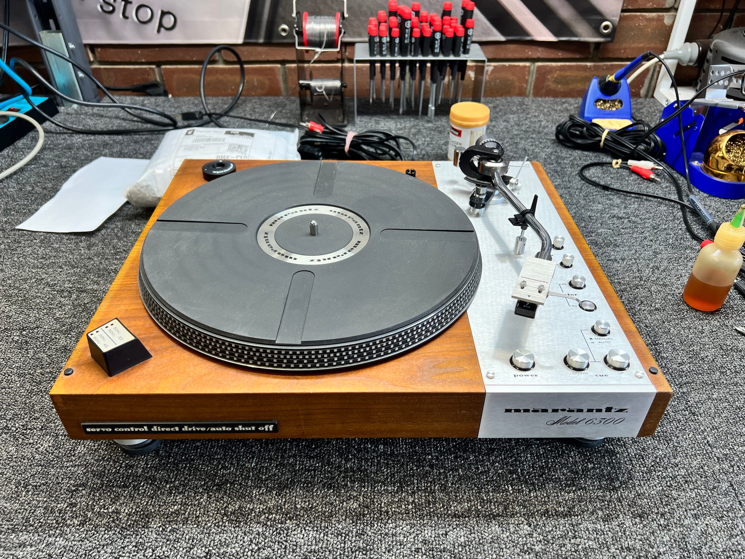 Beautiful Marantz 6300 Turntable Service 4 Marantz 6300