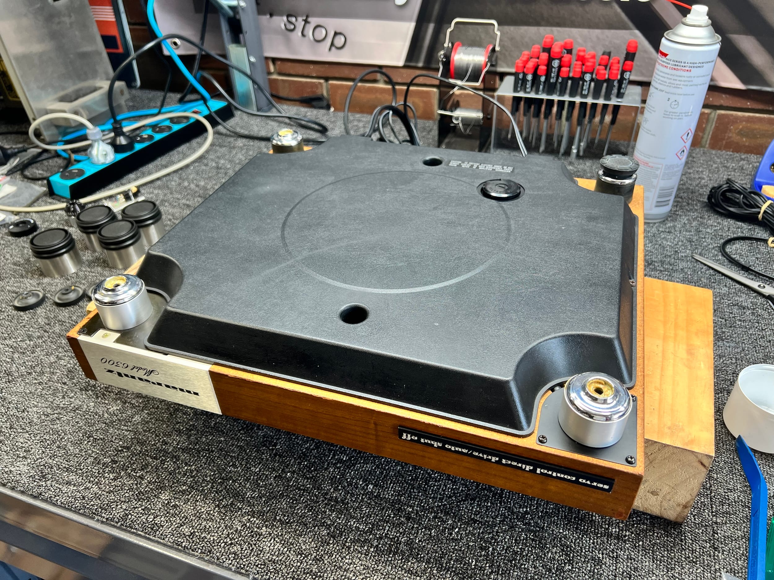 Beautiful Marantz 6300 Turntable Service 11 Marantz 6300