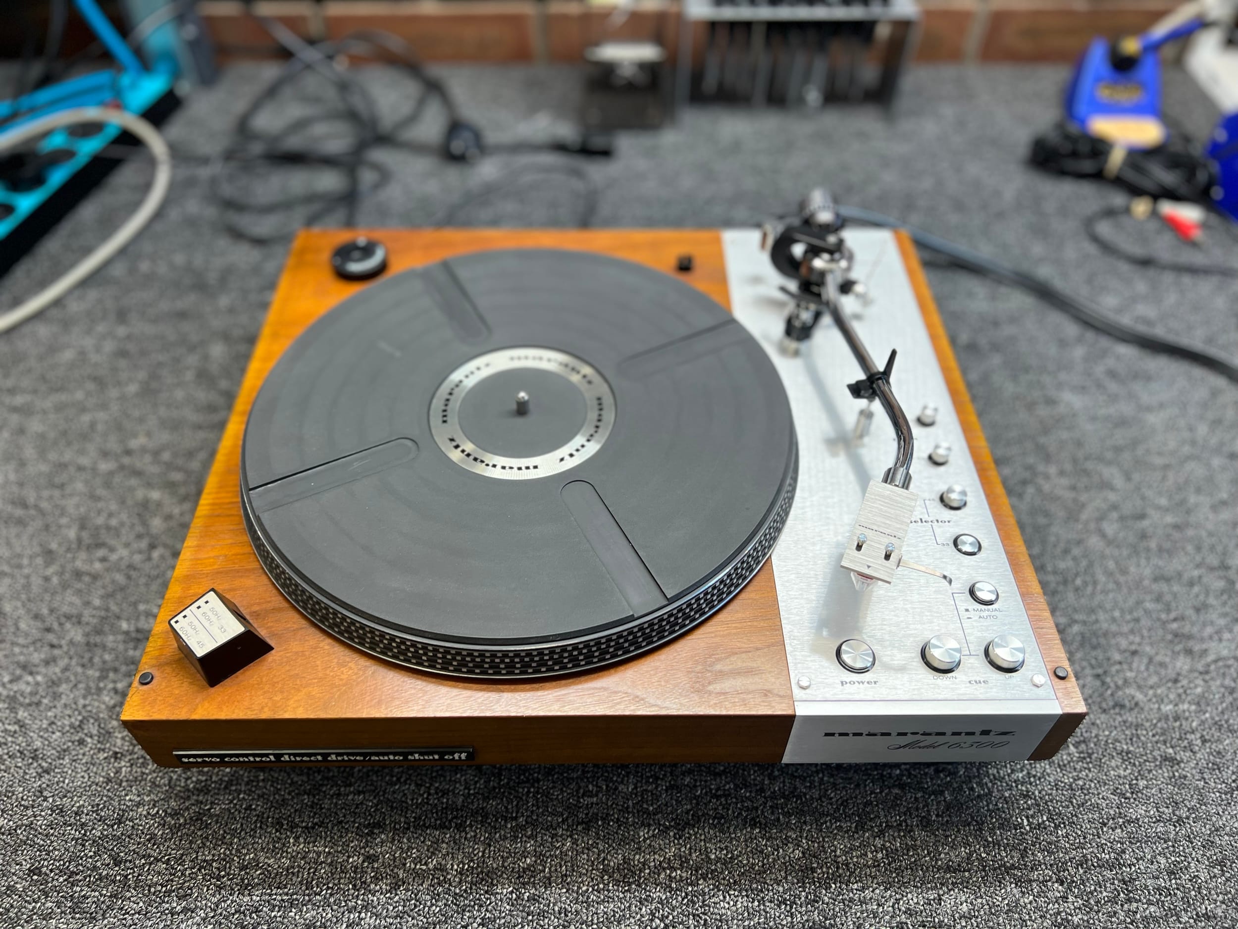 Beautiful Marantz 6300 Turntable Service 23 Marantz 6300