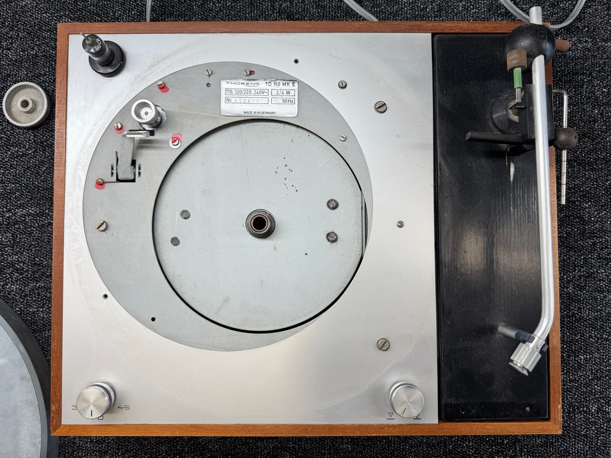 Timeless Thorens TD 150 MK II Overhaul 6 Thorens TD 150 MK II