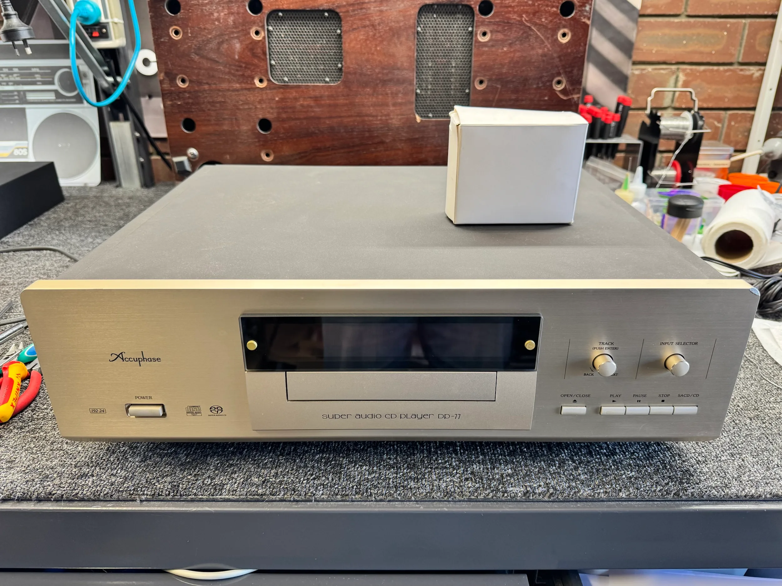Epic Accuphase DP-77 SACD Player Repair | LiQUiD AUDiO