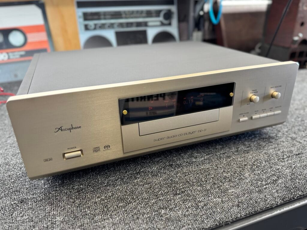 Epic Accuphase DP-77 SACD Player Repair 1 img 7090