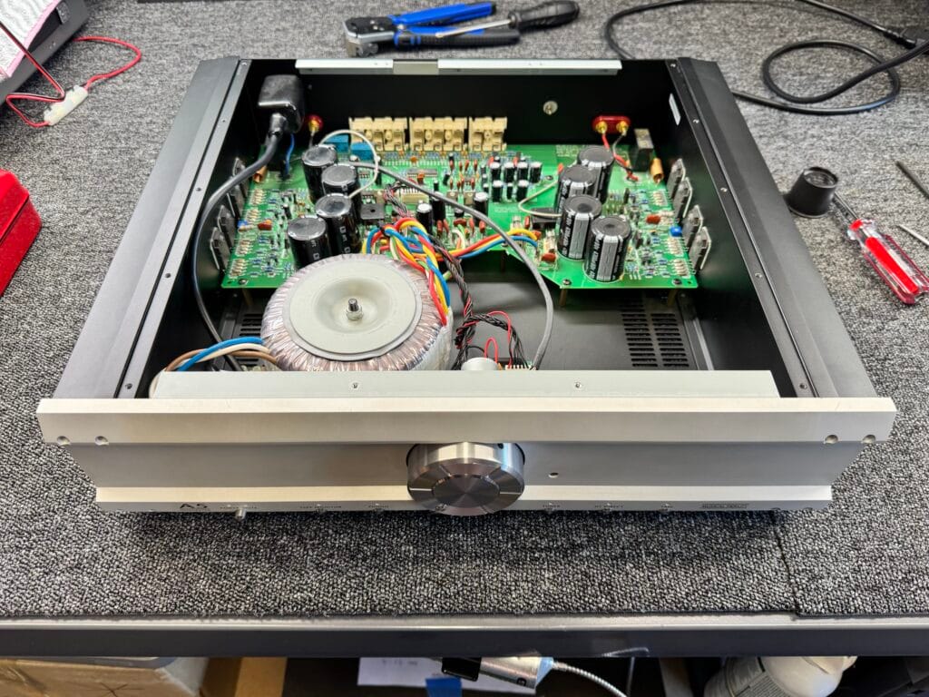 Musical Fidelity A5 Integrated Amplifier Repair 18 Musical Fidelity A5 integrated