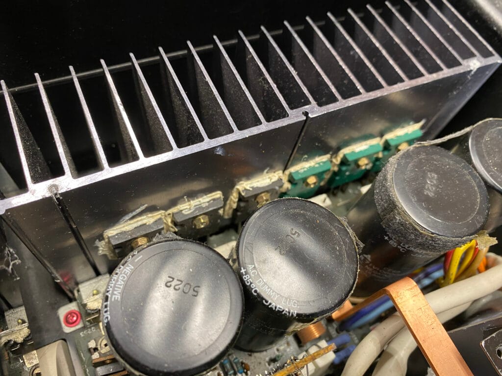 Incredible Technics SE-A100 Amplifier Resurrection 10 Technics SE-A100