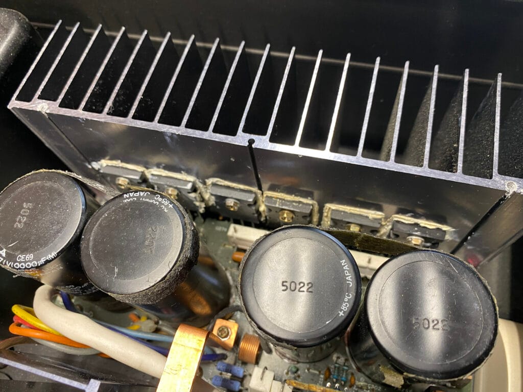 Incredible Technics SE-A100 Amplifier Resurrection 11 Technics SE-A100