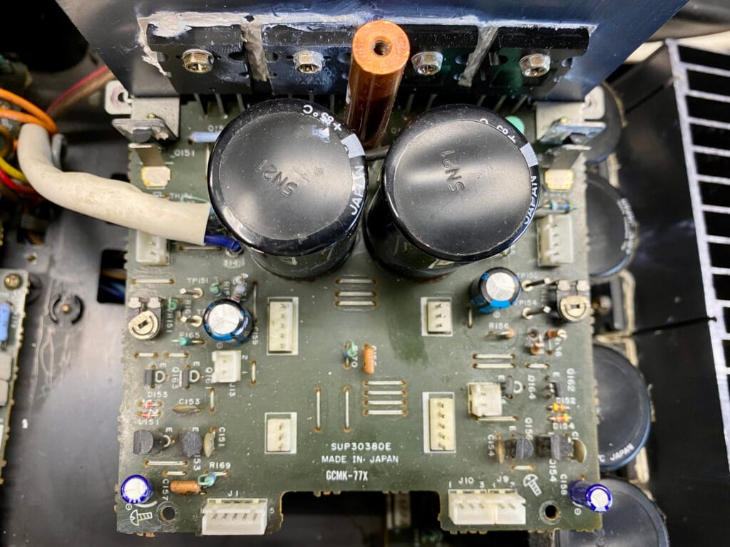 Incredible Technics SE-A100 Amplifier Resurrection 12 Technics SE-A100