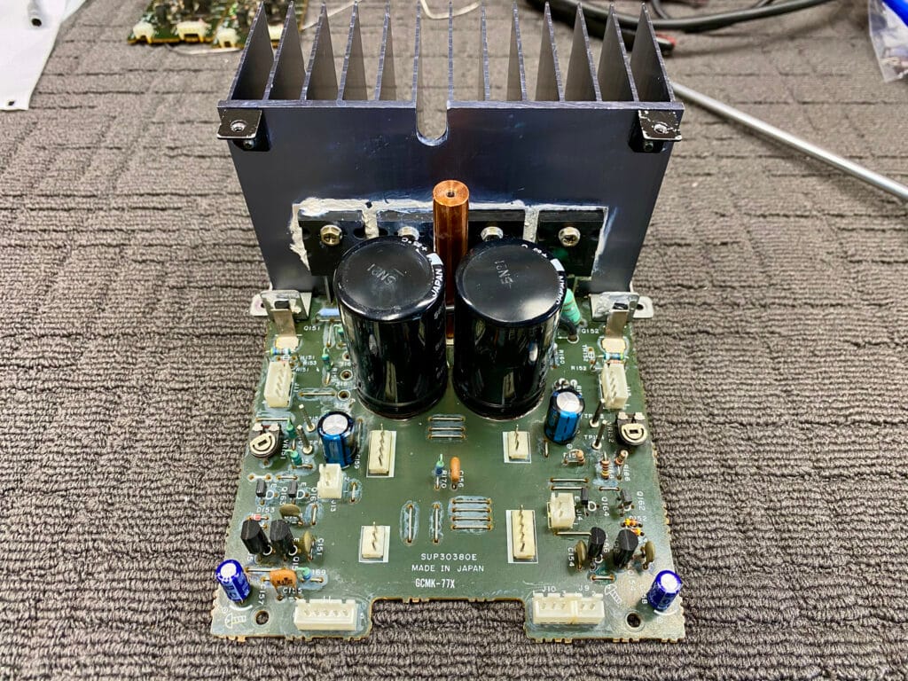 Incredible Technics SE-A100 Amplifier Resurrection 15 Technics SE-A100