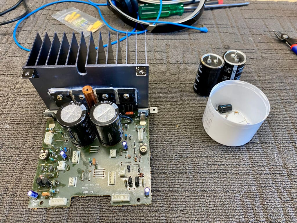 Incredible Technics SE-A100 Amplifier Resurrection 19 Technics SE-A100