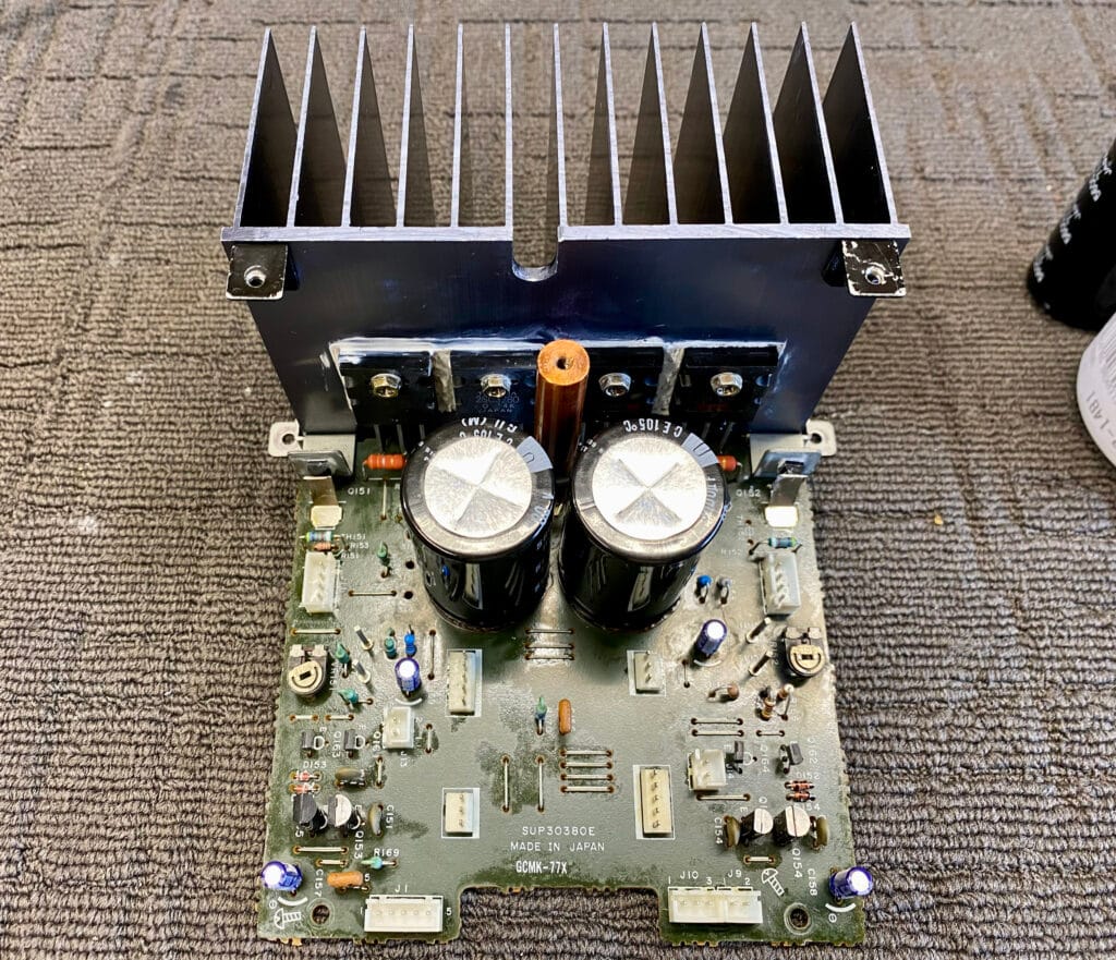 Incredible Technics SE-A100 Amplifier Resurrection 20 Technics SE-A100