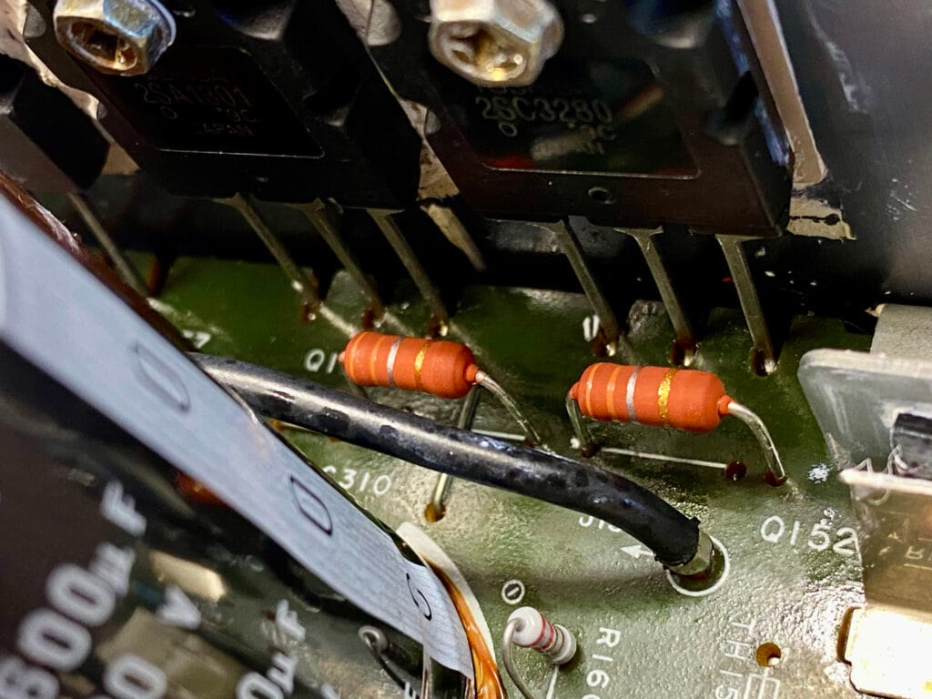 Incredible Technics SE-A100 Amplifier Resurrection 21 Technics SE-A100