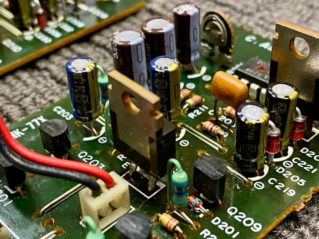 Incredible Technics SE-A100 Amplifier Resurrection 27 Technics SE-A100