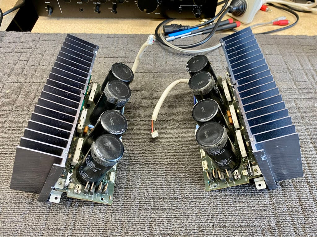 Incredible Technics SE-A100 Amplifier Resurrection 28 Technics SE-A100