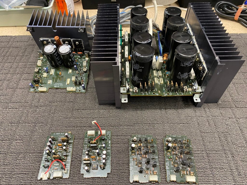 Incredible Technics SE-A100 Amplifier Resurrection 36 Technics SE-A100