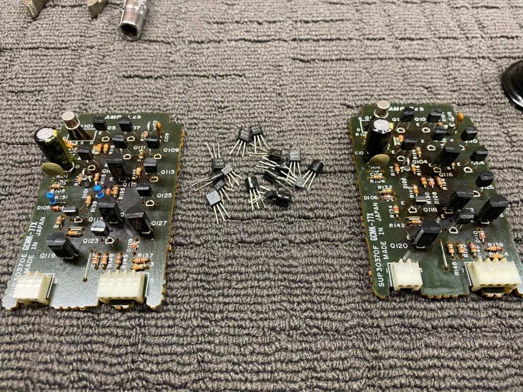 Incredible Technics SE-A100 Amplifier Resurrection 42 Technics SE-A100