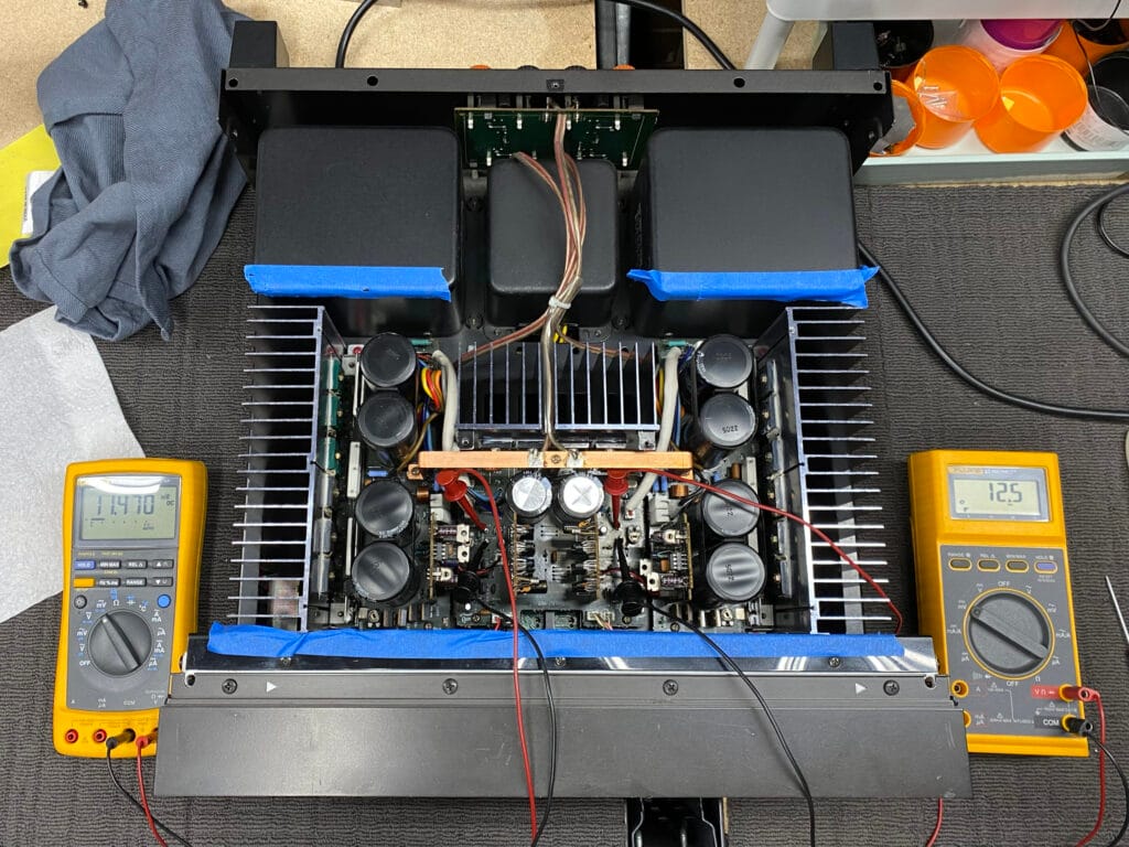 Incredible Technics SE-A100 Amplifier Resurrection 43 Technics SE-A100