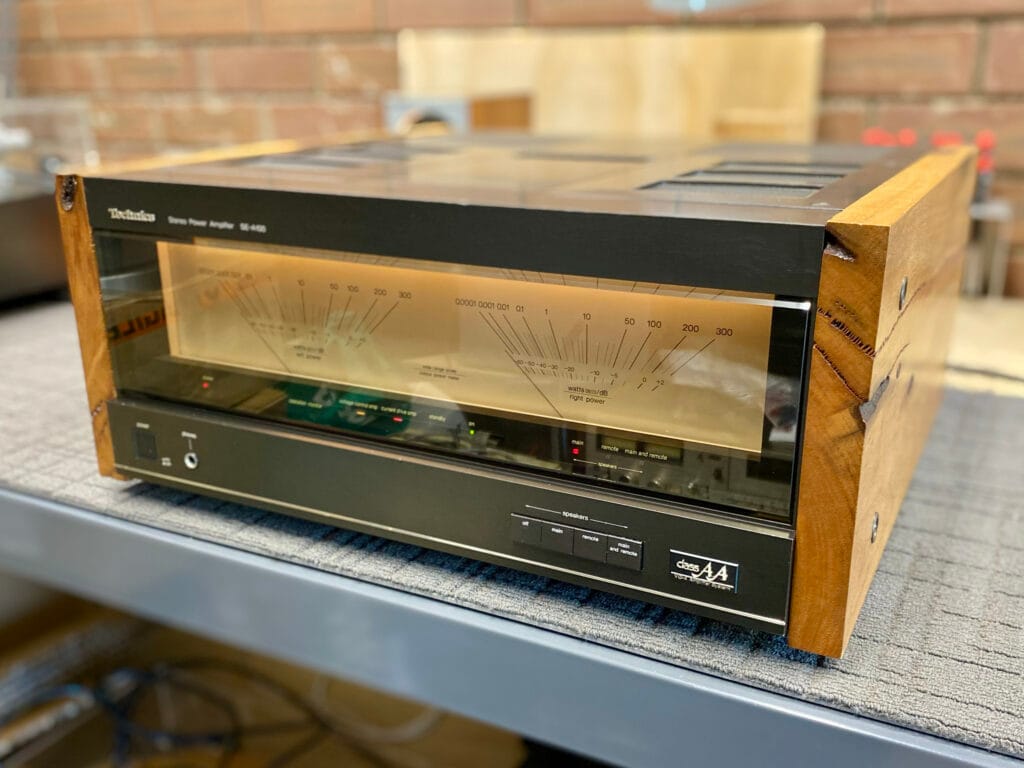 Incredible Technics SE-A100 Amplifier Resurrection 51 Technics SE-A100