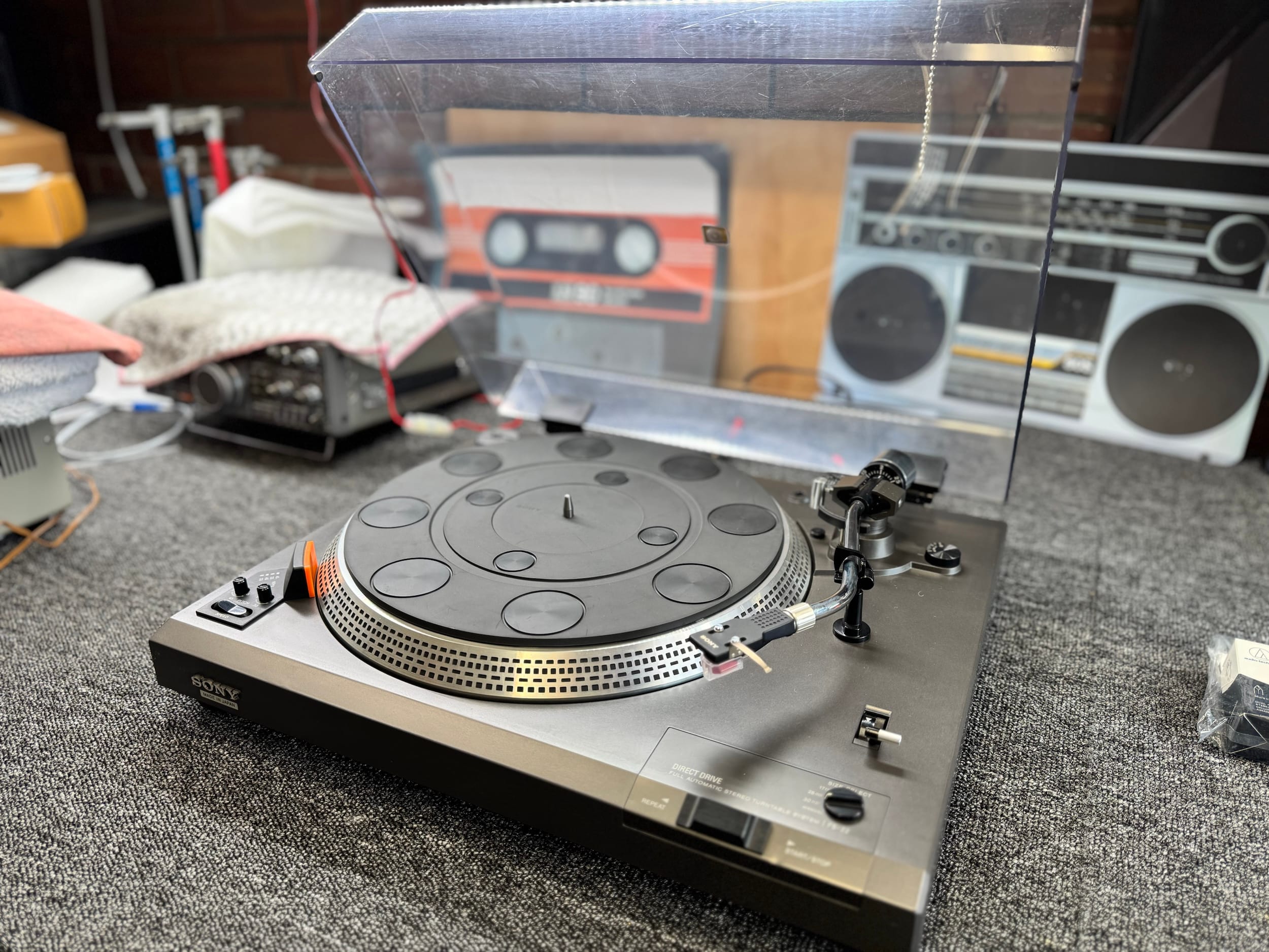Beautiful Sony PS-22 Turntable Repair | LiQUiD AUDiO