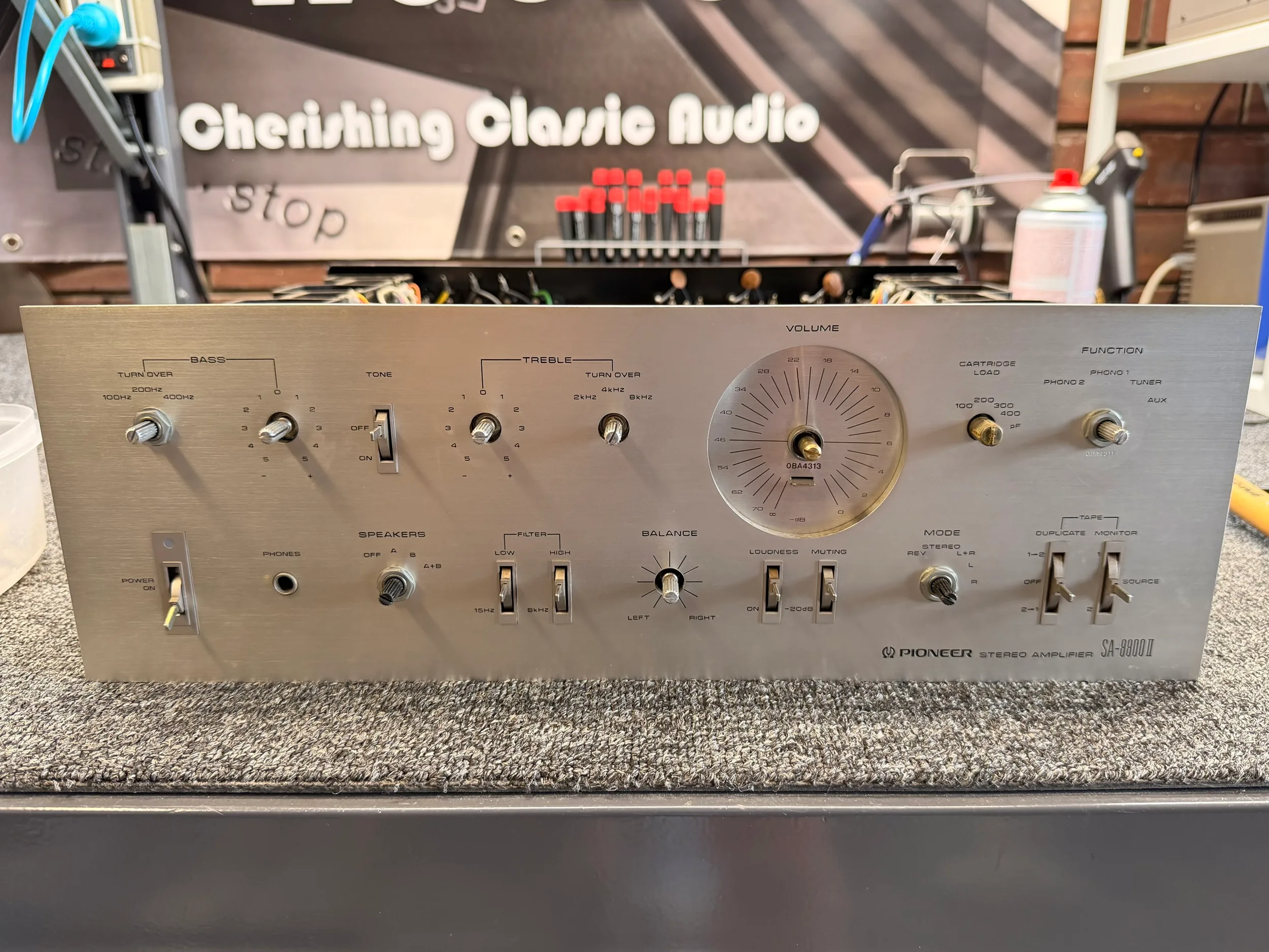 Beautiful Pioneer SA-8800 II Amplifier Repair 13 Pioneer SA-8800 II