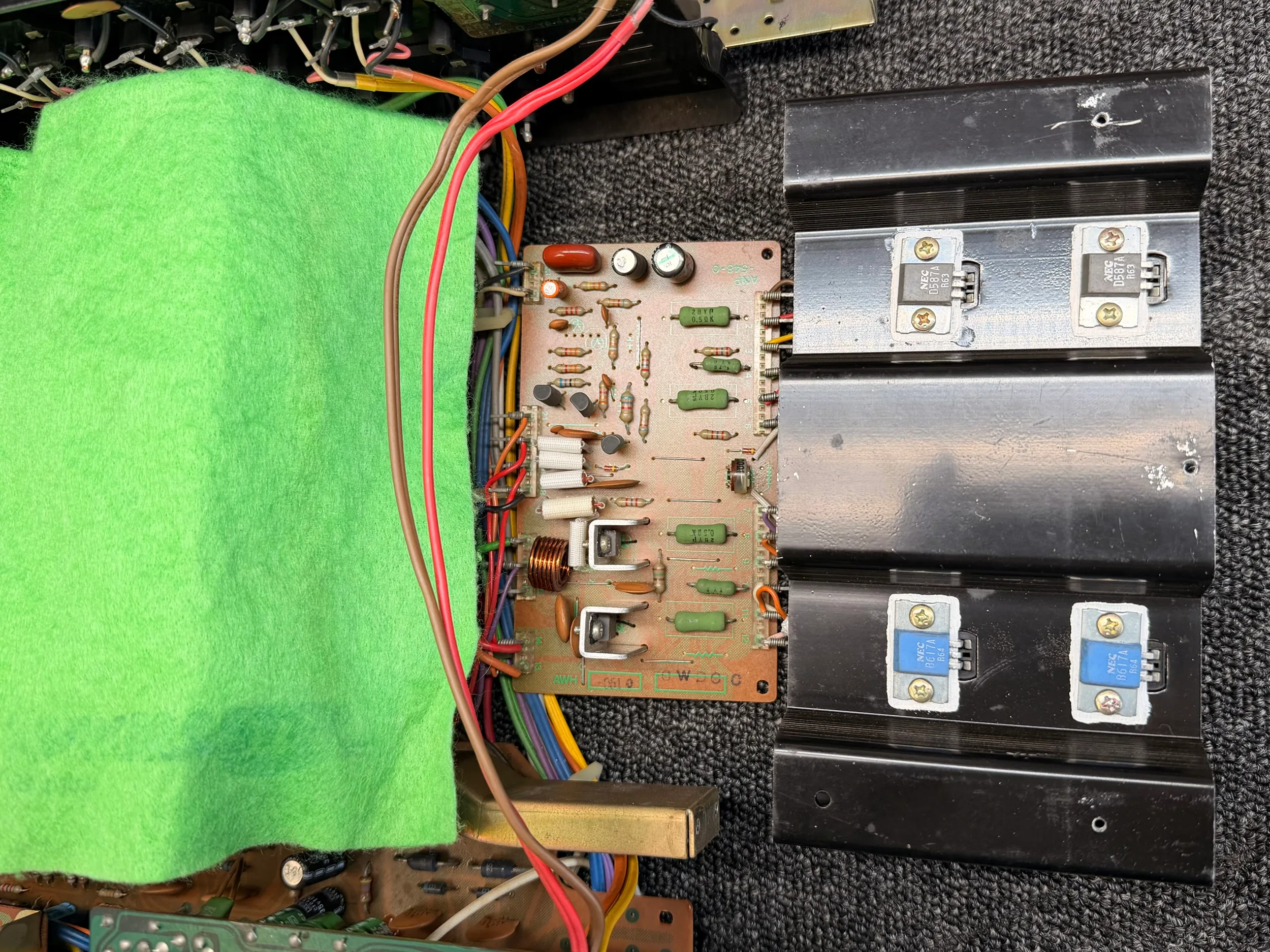 Beautiful Pioneer SA-8800 II Amplifier Repair 18 Pioneer SA-8800 II