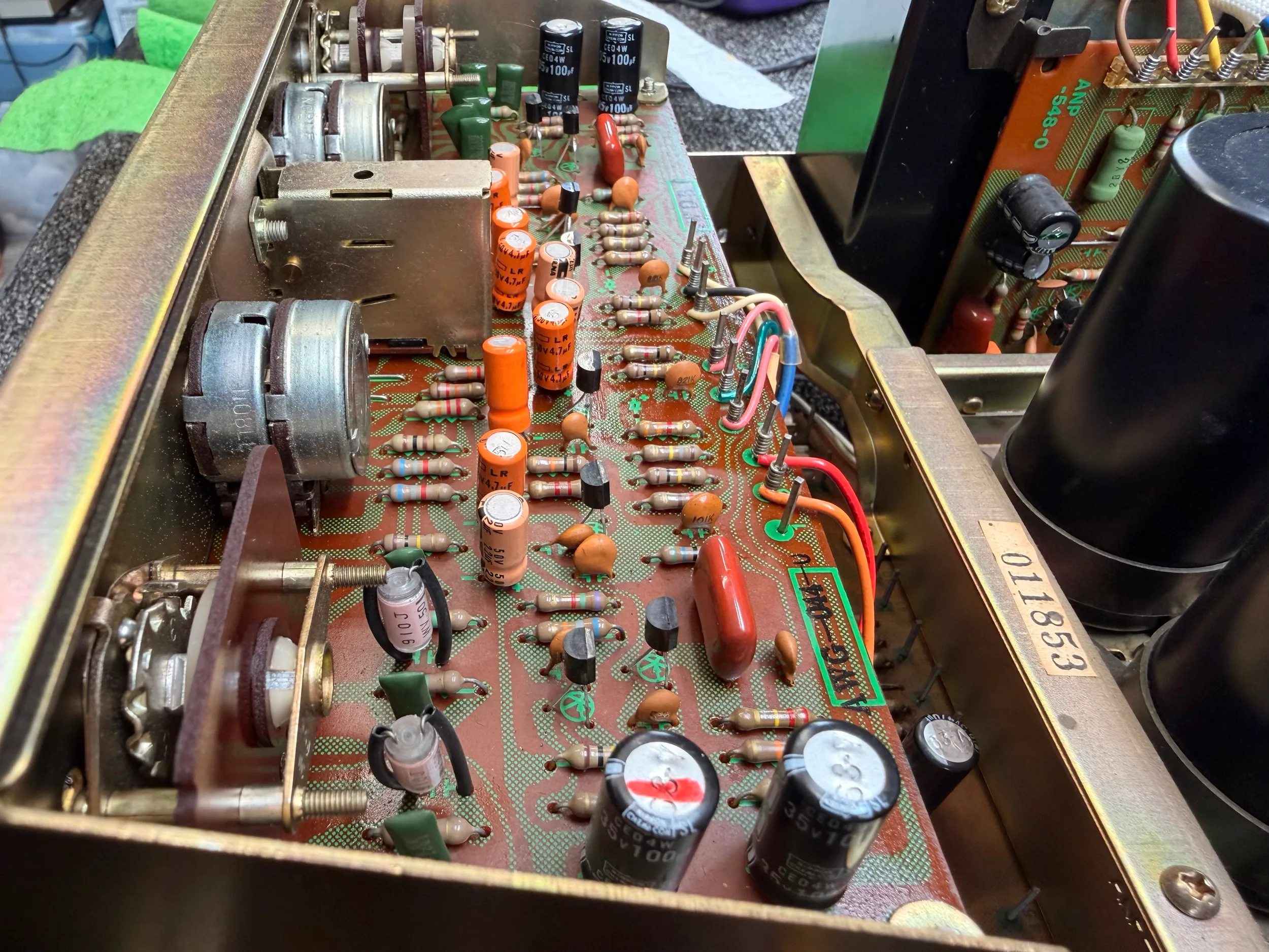 Beautiful Pioneer SA-8800 II Amplifier Repair 31 Pioneer SA-8800 II