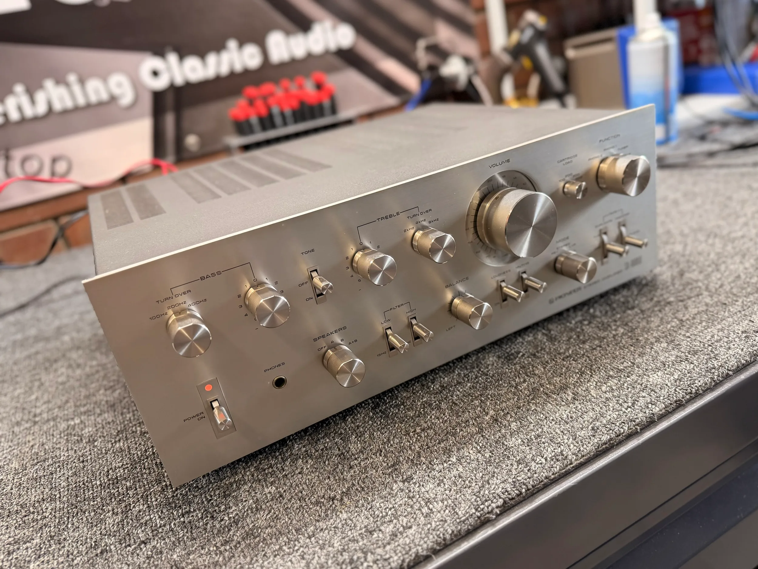Beautiful Pioneer SA-8800 II Amplifier Repair 39 Pioneer SA-8800 II