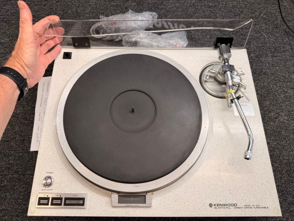 Lovely VPI HW-19 Mark 3 Turntable Repair 4 Kenwood KD-650